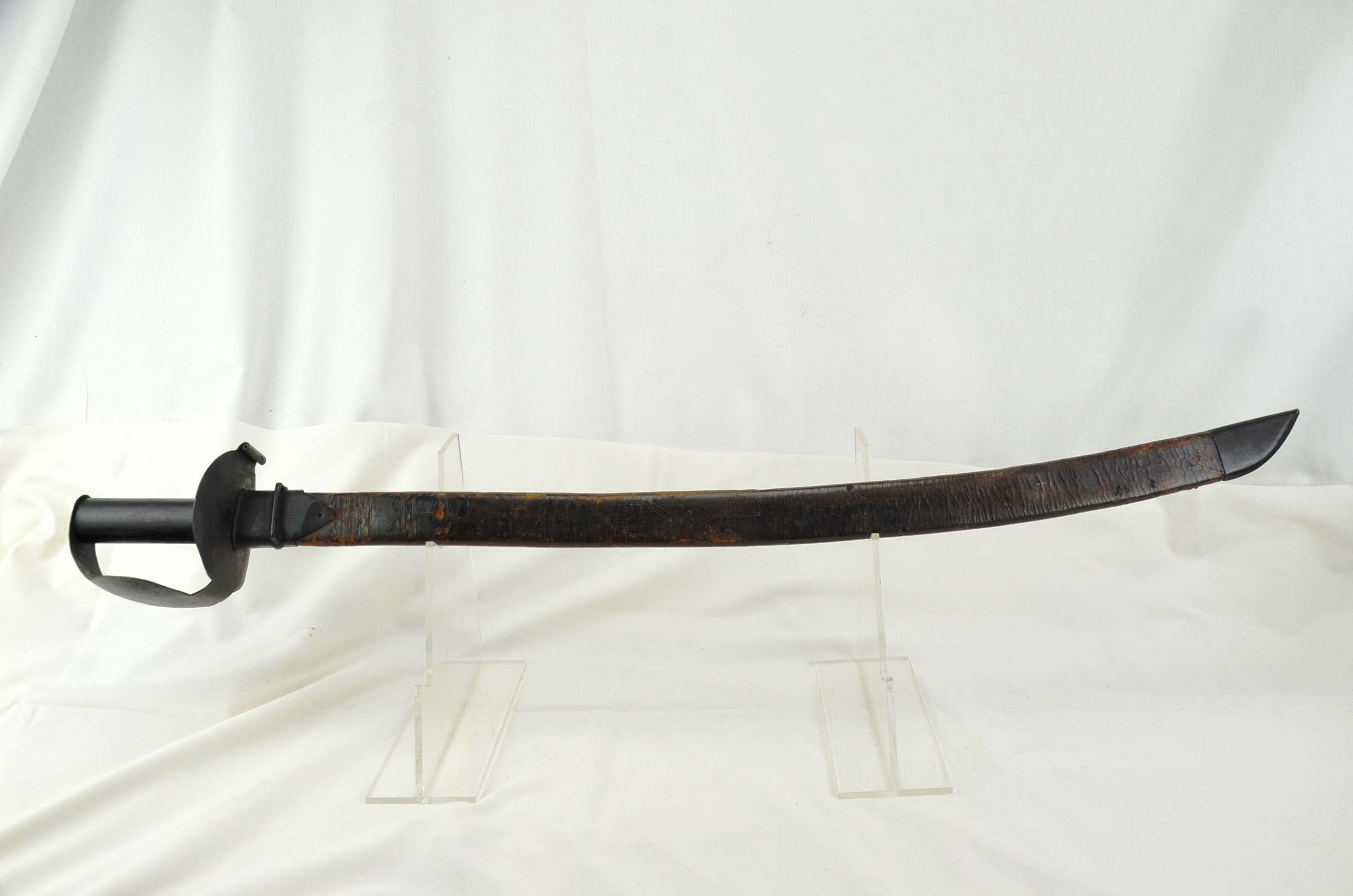 Pre-1804 British Royal Navy Cutlass and Scabbard - Image 2