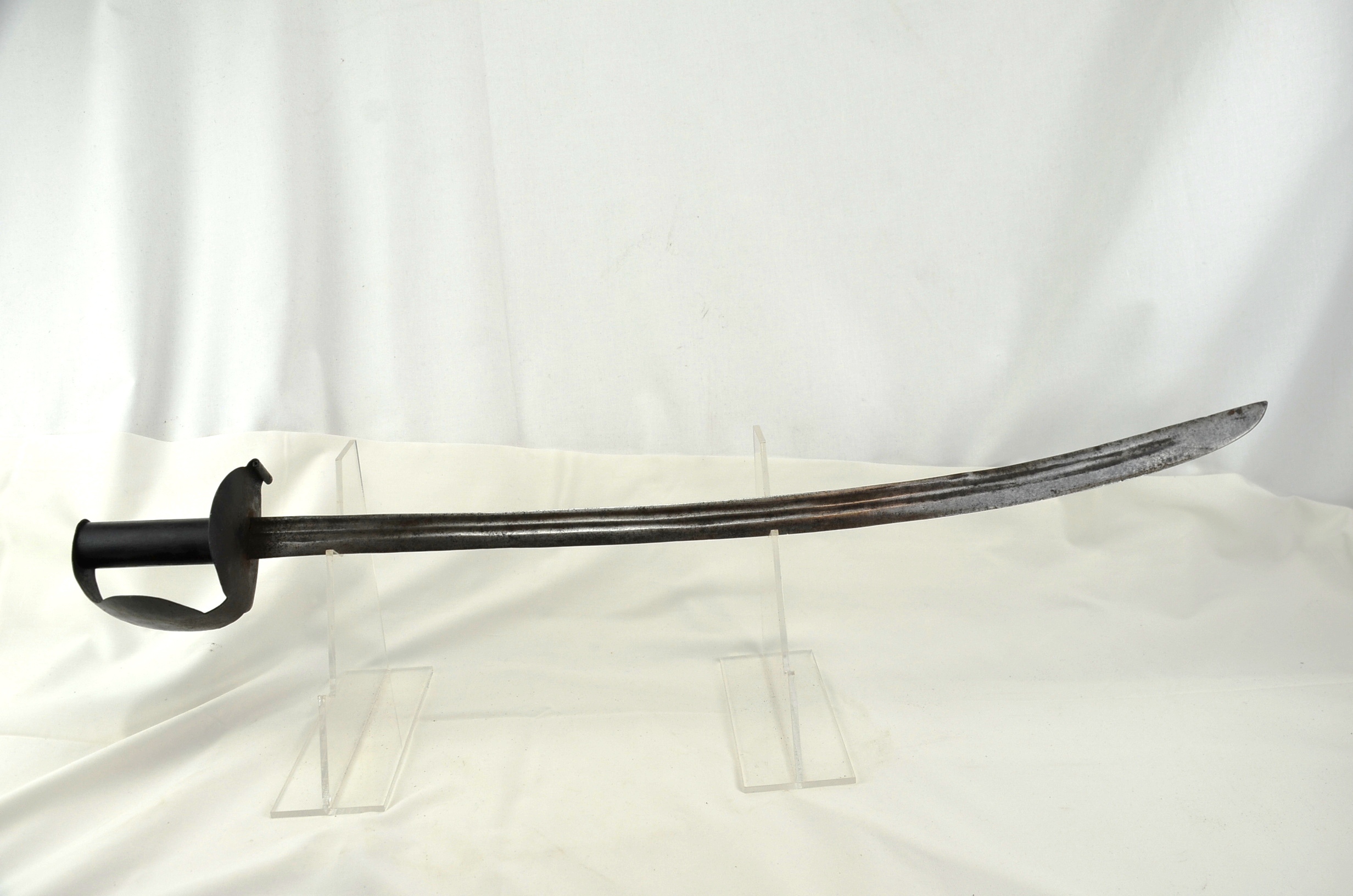 Pre-1804 British Royal Navy Cutlass and Scabbard - Image 4