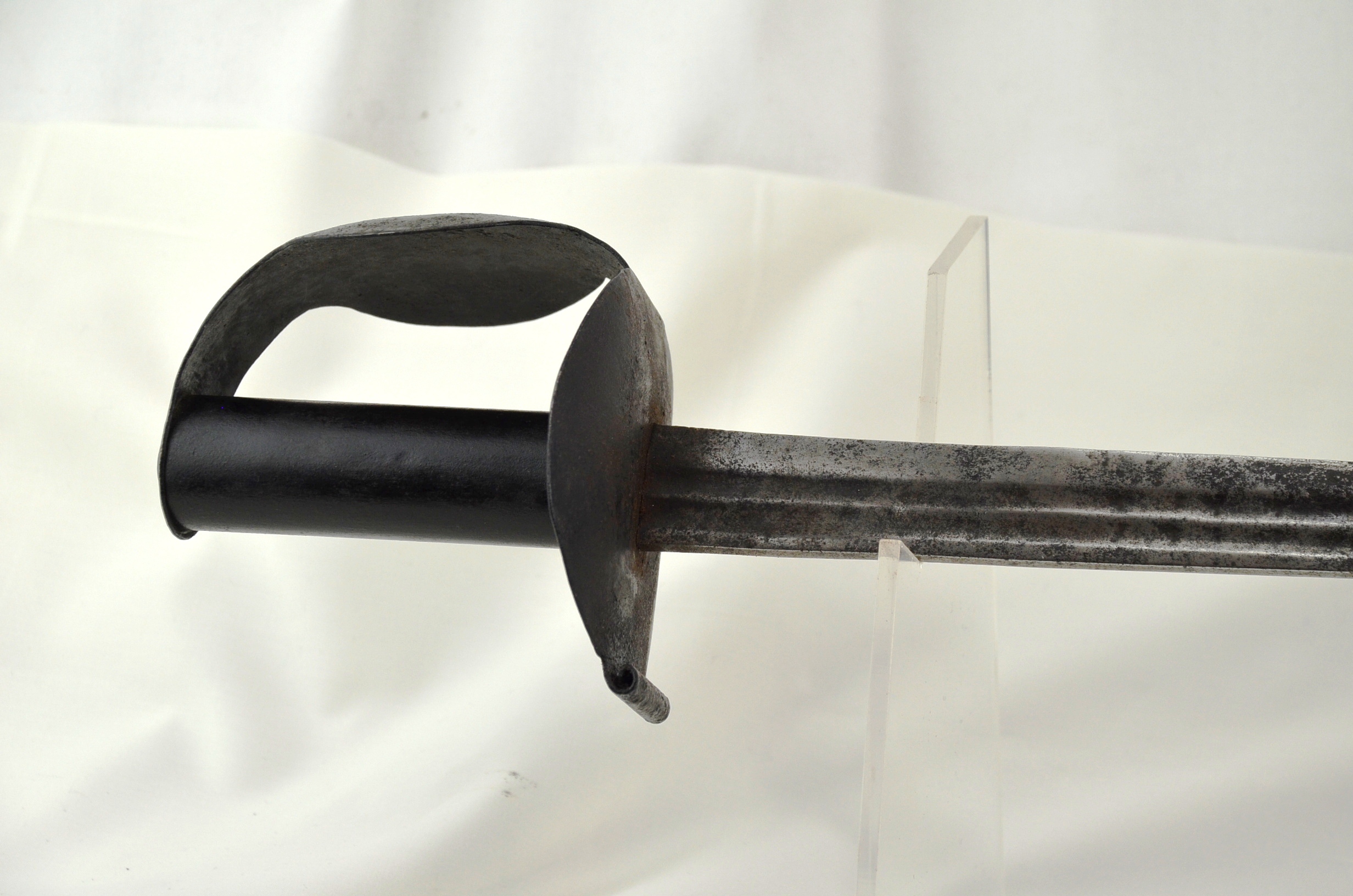 Pre-1804 British Royal Navy Cutlass and Scabbard - Image 6