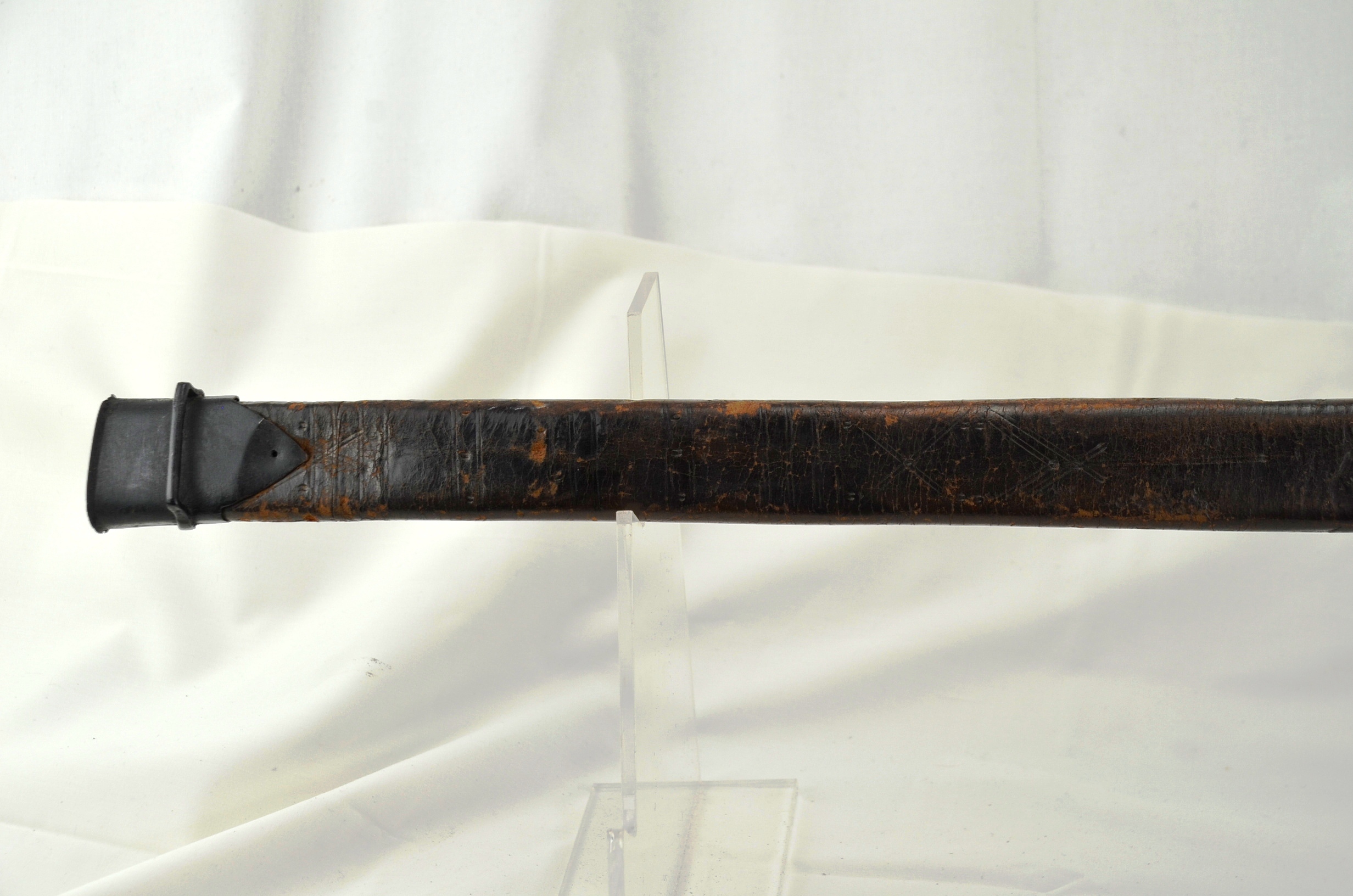 Pre-1804 British Royal Navy Cutlass and Scabbard - Image 10