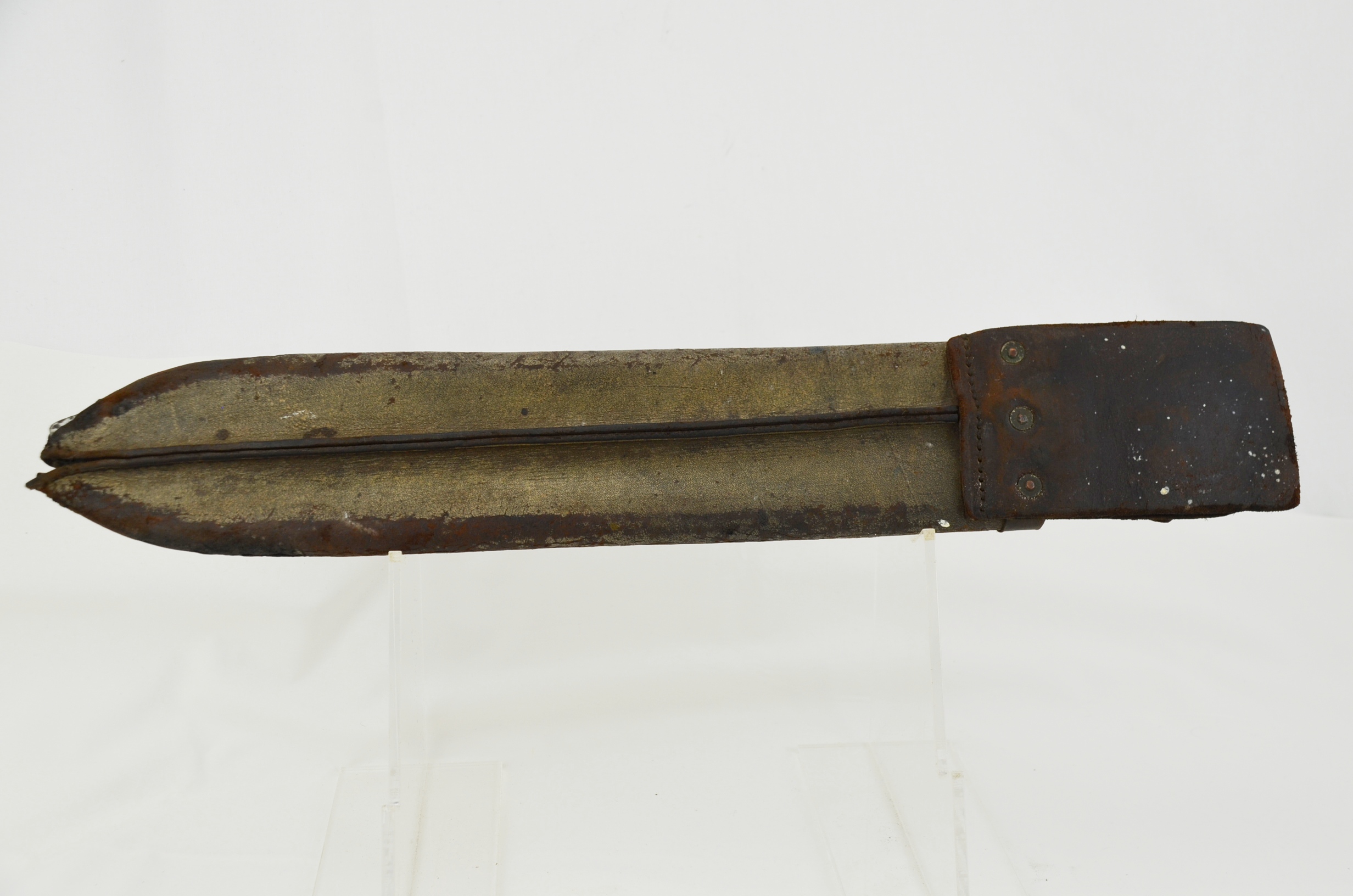 WW2 British J.J.B. Machete and Leather Sheath #2 - Image 3