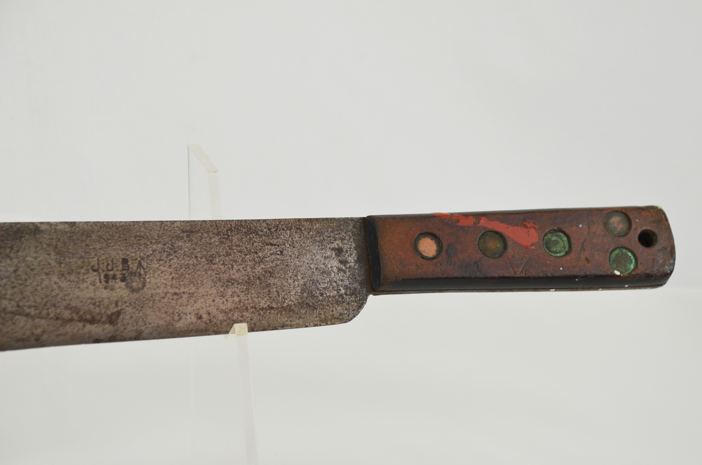 WW2 British J.J.B. Machete and Leather Sheath #2 - Image 5