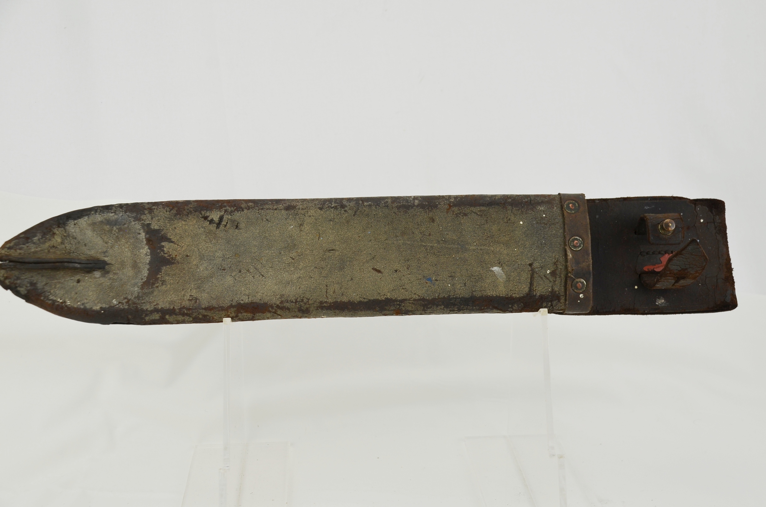 WW2 British J.J.B. Machete and Leather Sheath #2 - Image 7