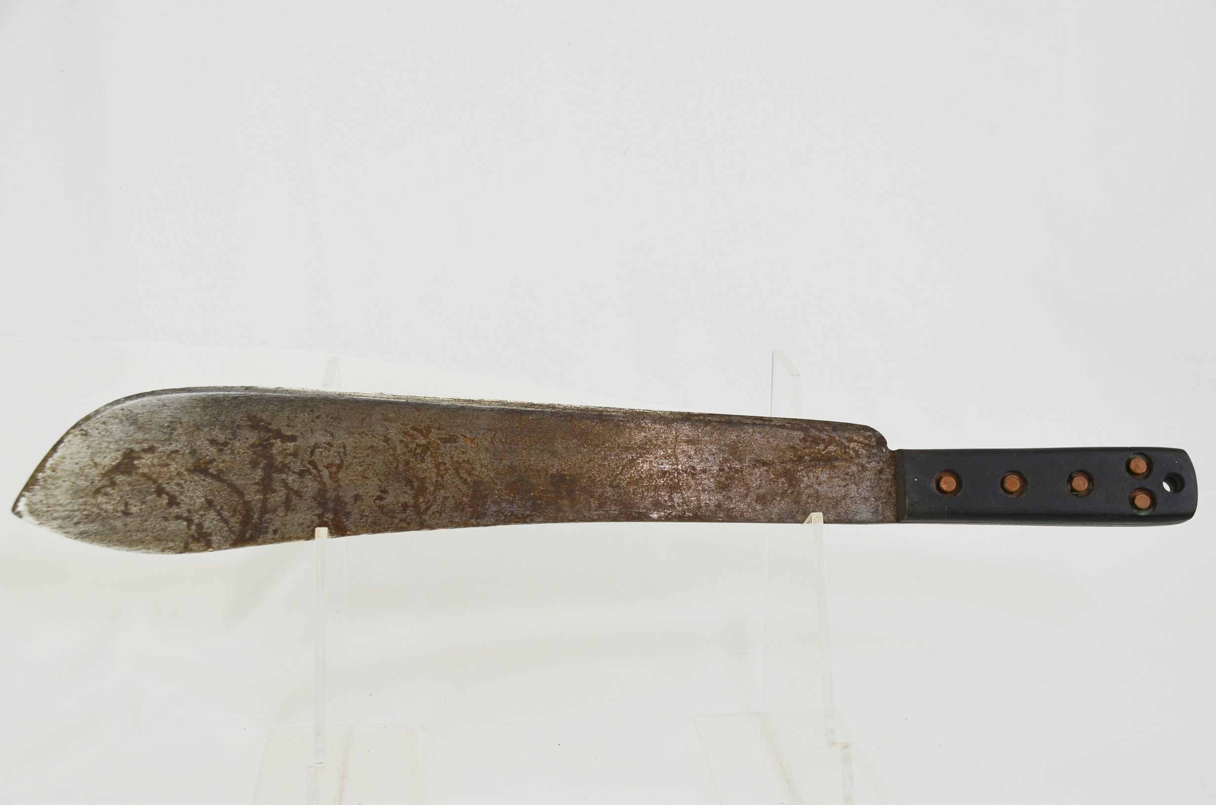 Martindale Crocodile Machete and Leather Sheath - Image 5