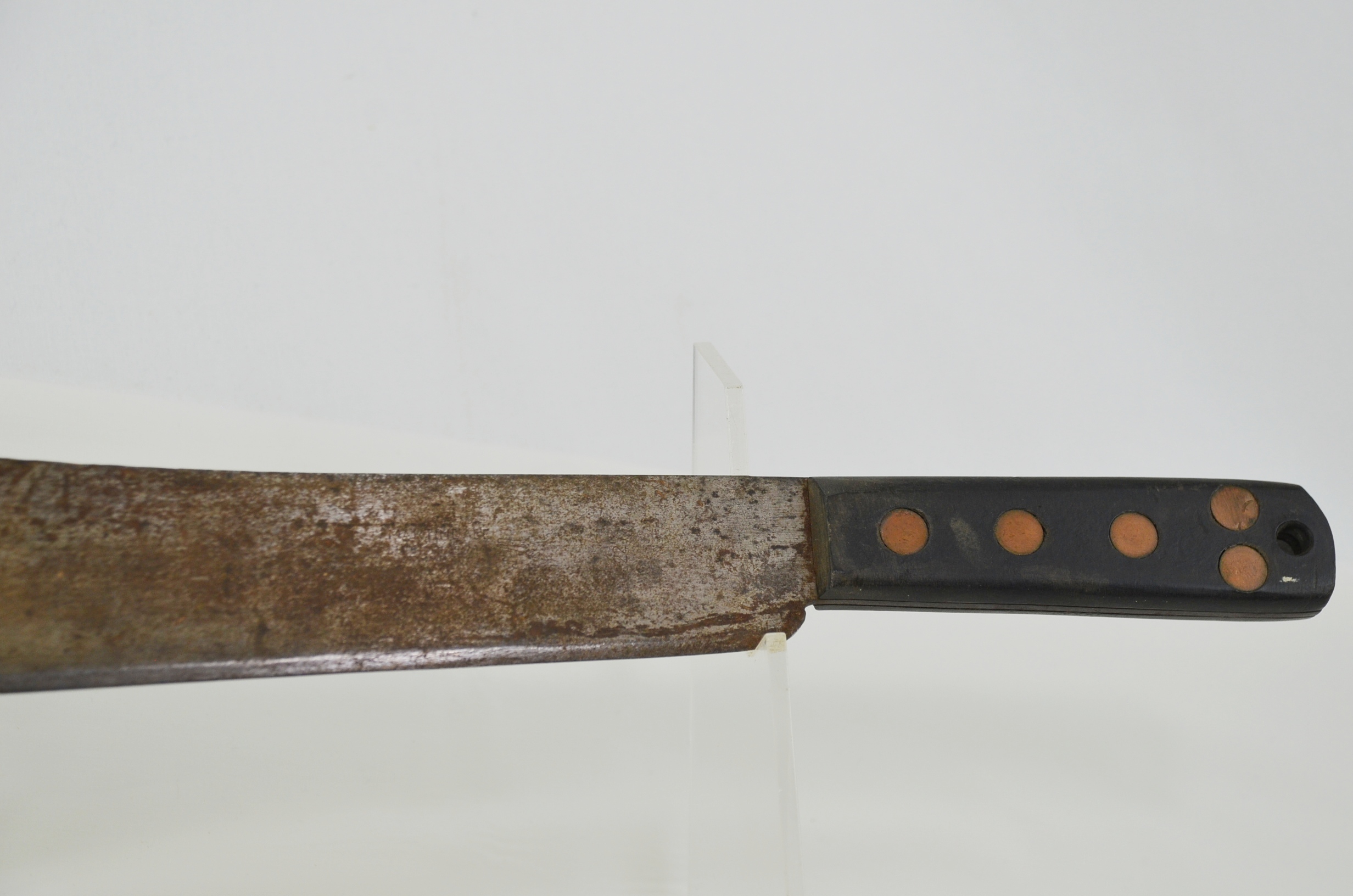 Martindale Crocodile Machete and Leather Sheath - Image 6
