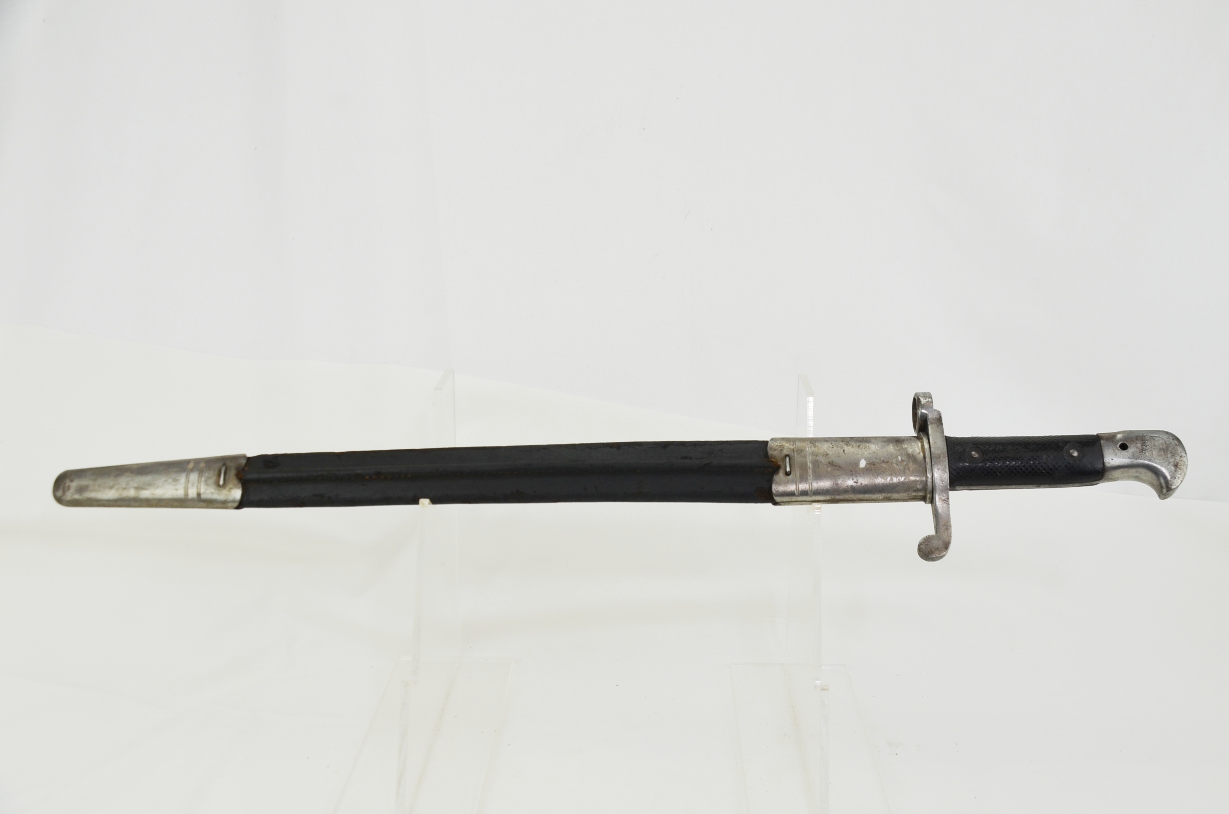 British Wilkinson 1887 Pattern Martini Henry Bayonet and Scabbard - Image 2