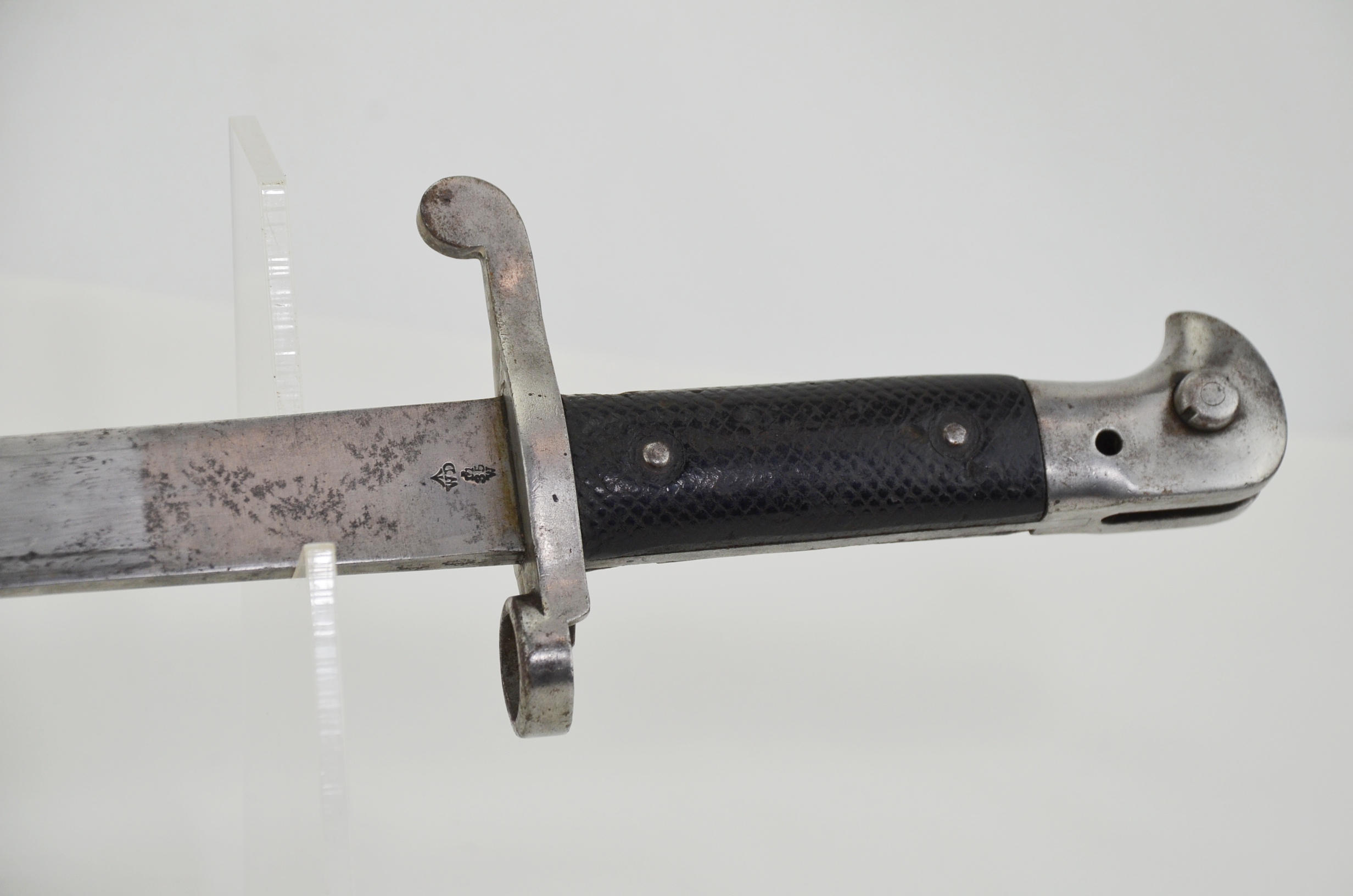 British Wilkinson 1887 Pattern Martini Henry Bayonet and Scabbard - Image 7
