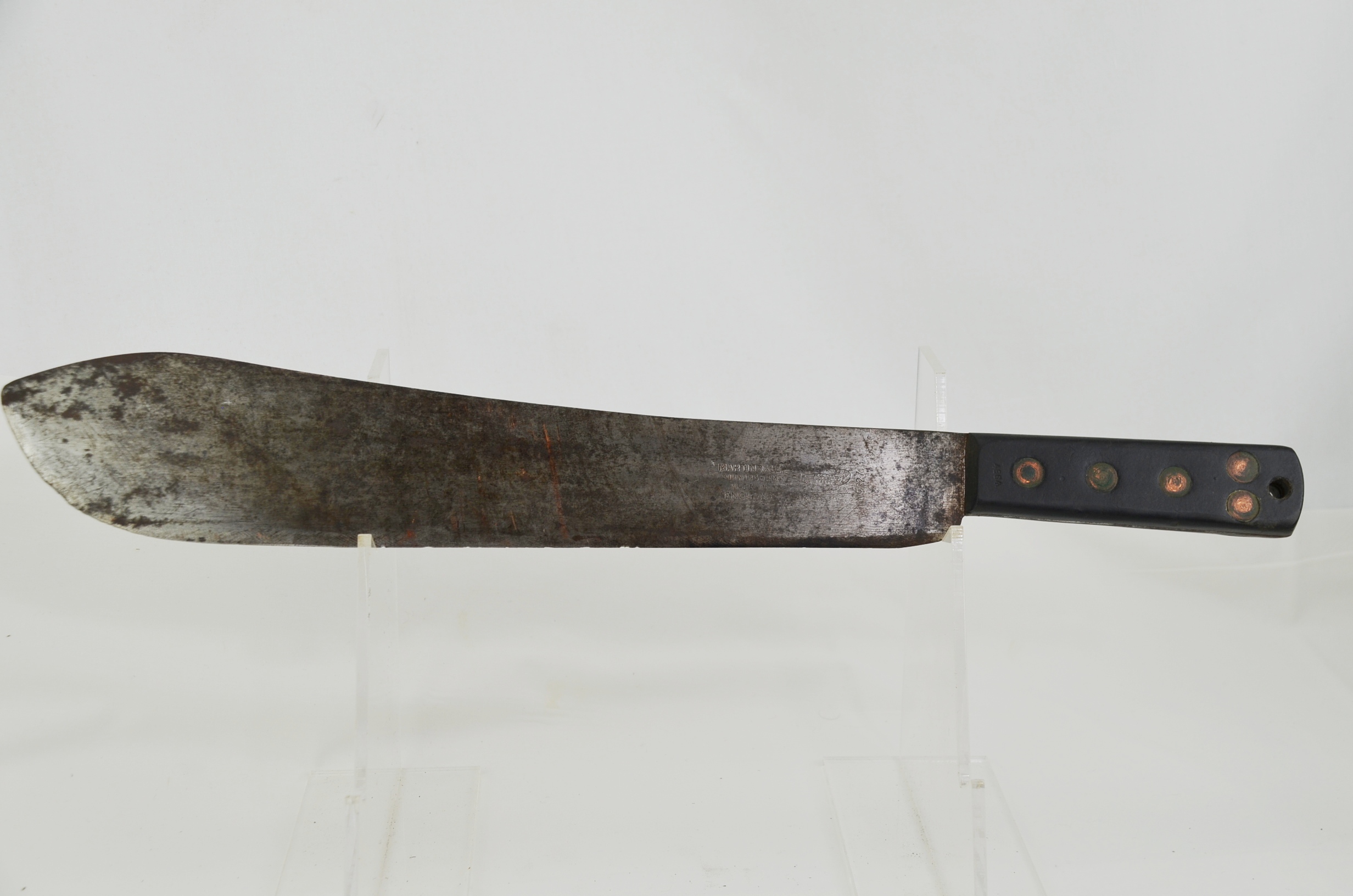 1964 Dated Army Issue Martindale Crocodile Machete and Leather Sheath