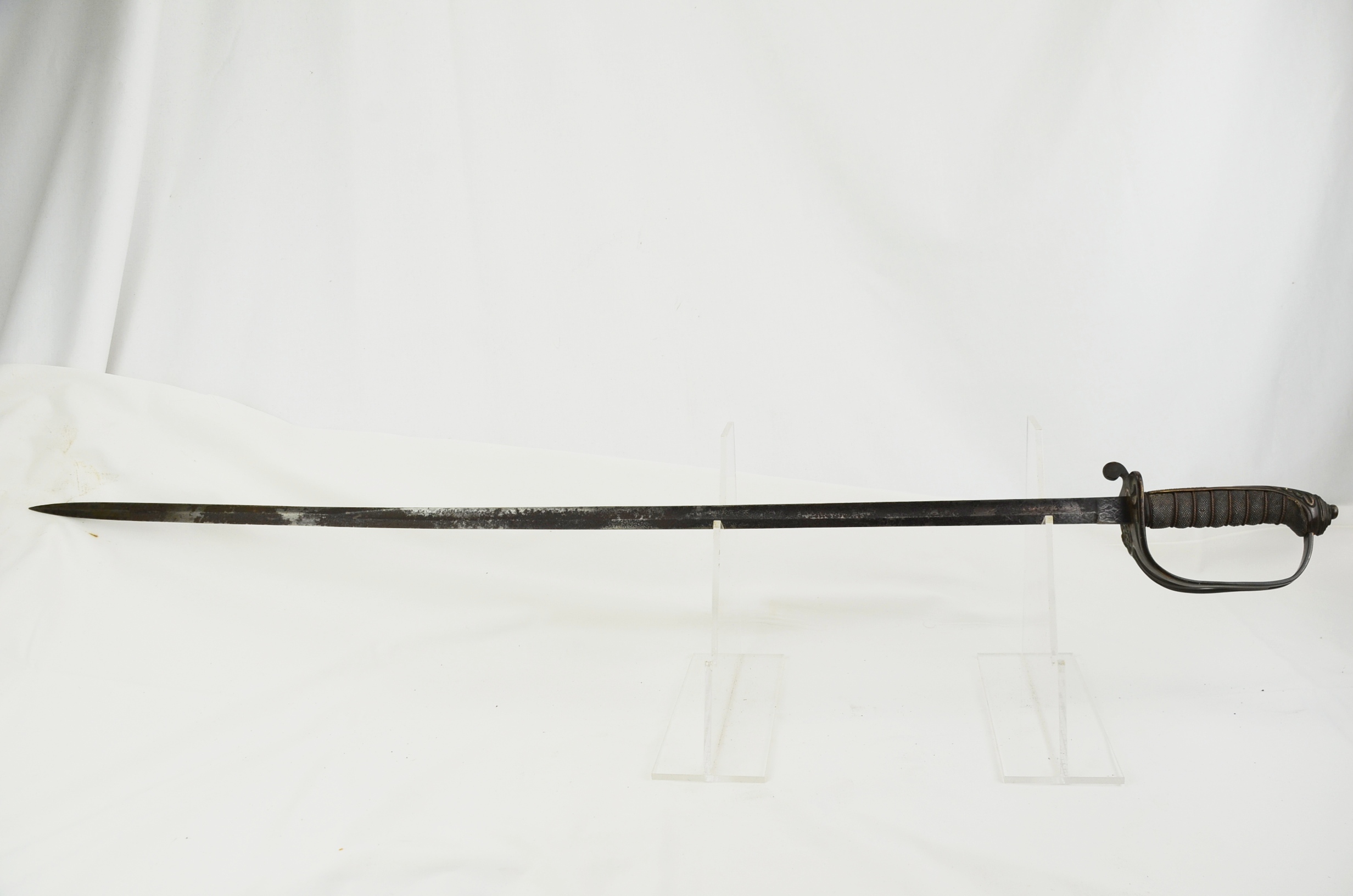British 1845 Pattern Infantry Officers Sword and Scabbard - Image 4