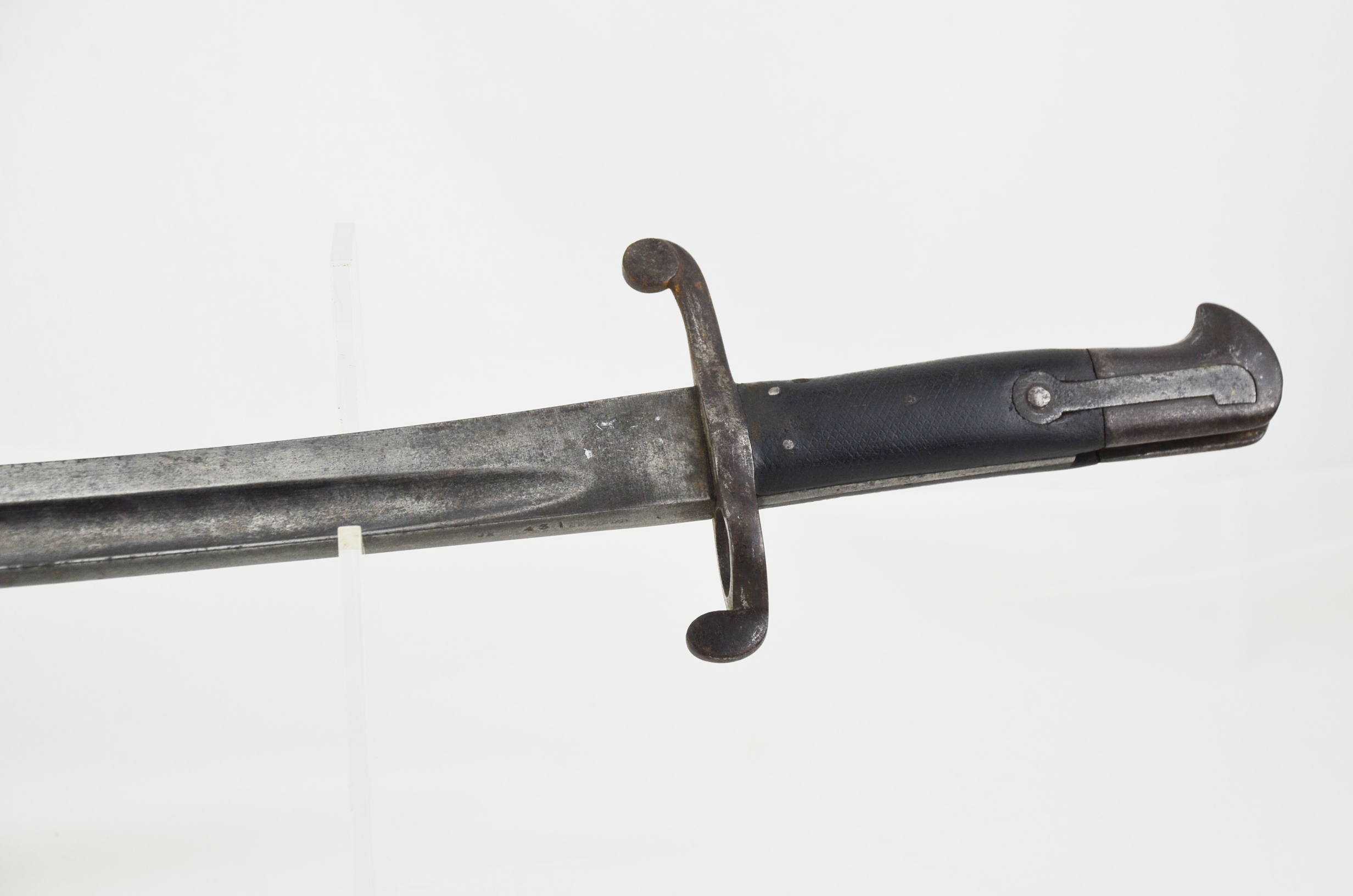 Original British 1856 Pattern Yataghan Sword Bayonet - Image 3