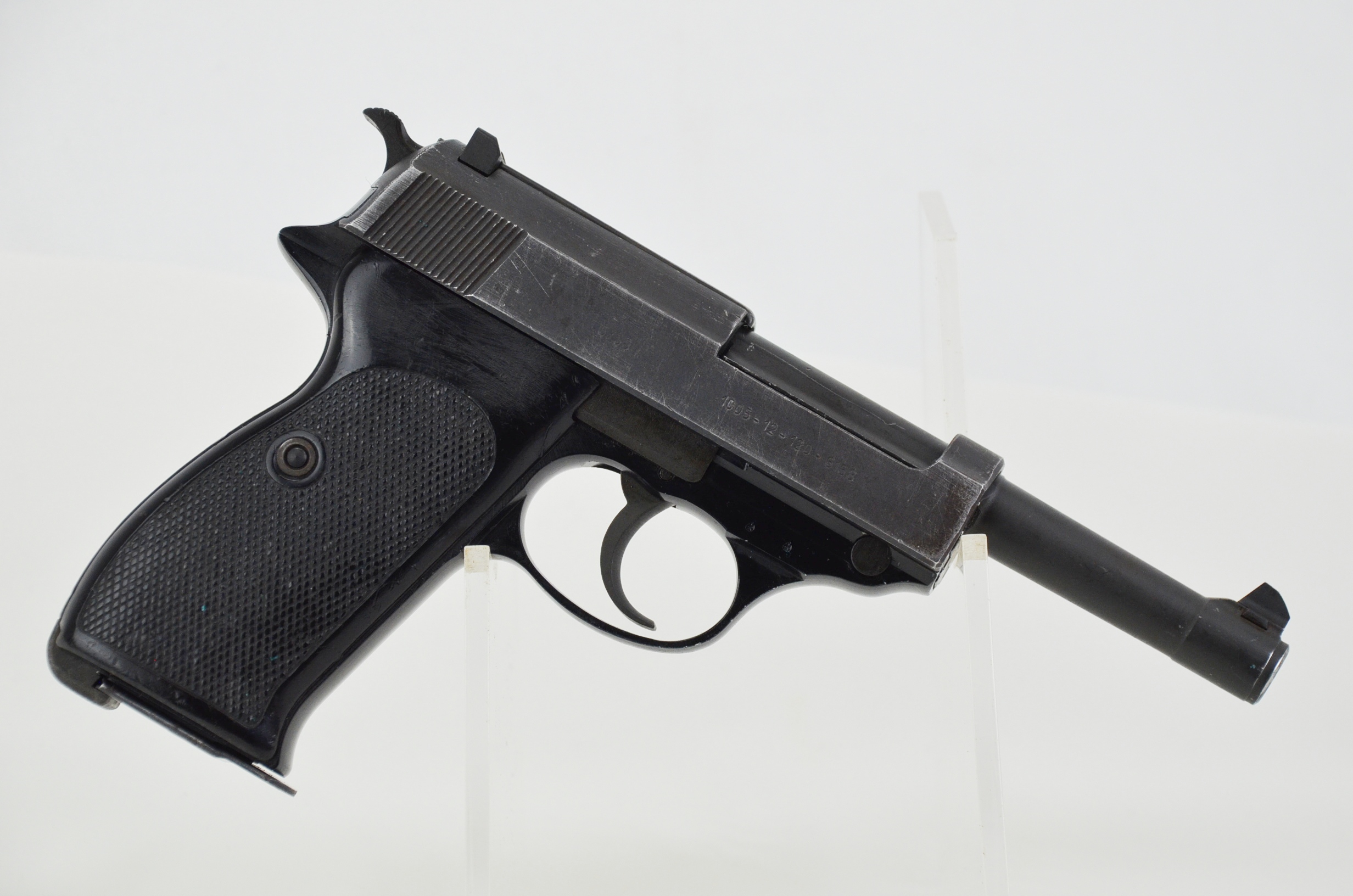 Post-War Walther P1/P38 Pistol and Leather Holster