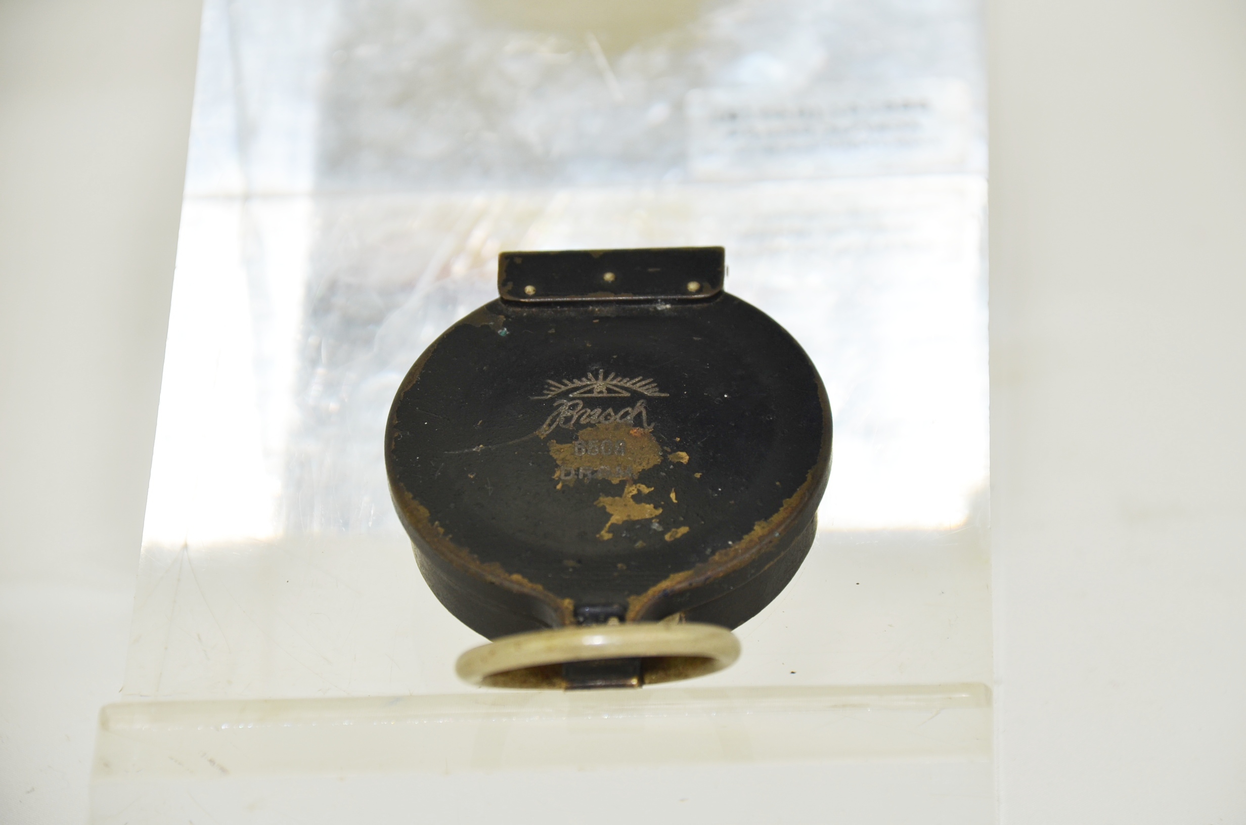 Original WWII German Army Busch D.R.G.M Compass - Image 2