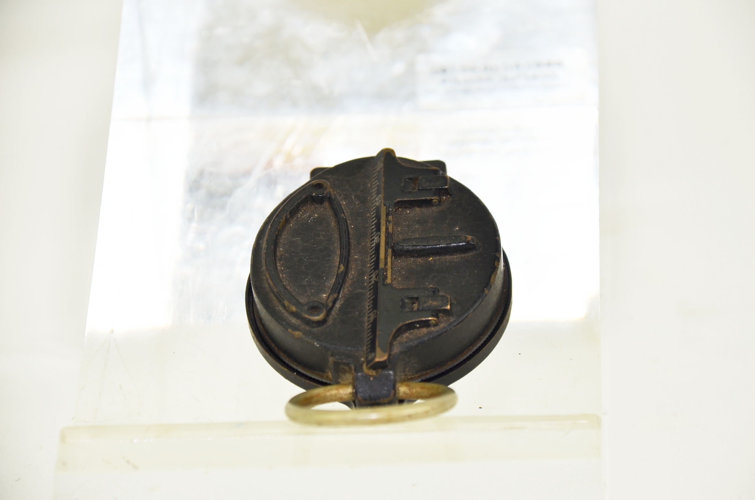 Original WWII German Army Busch D.R.G.M Compass - Image 3