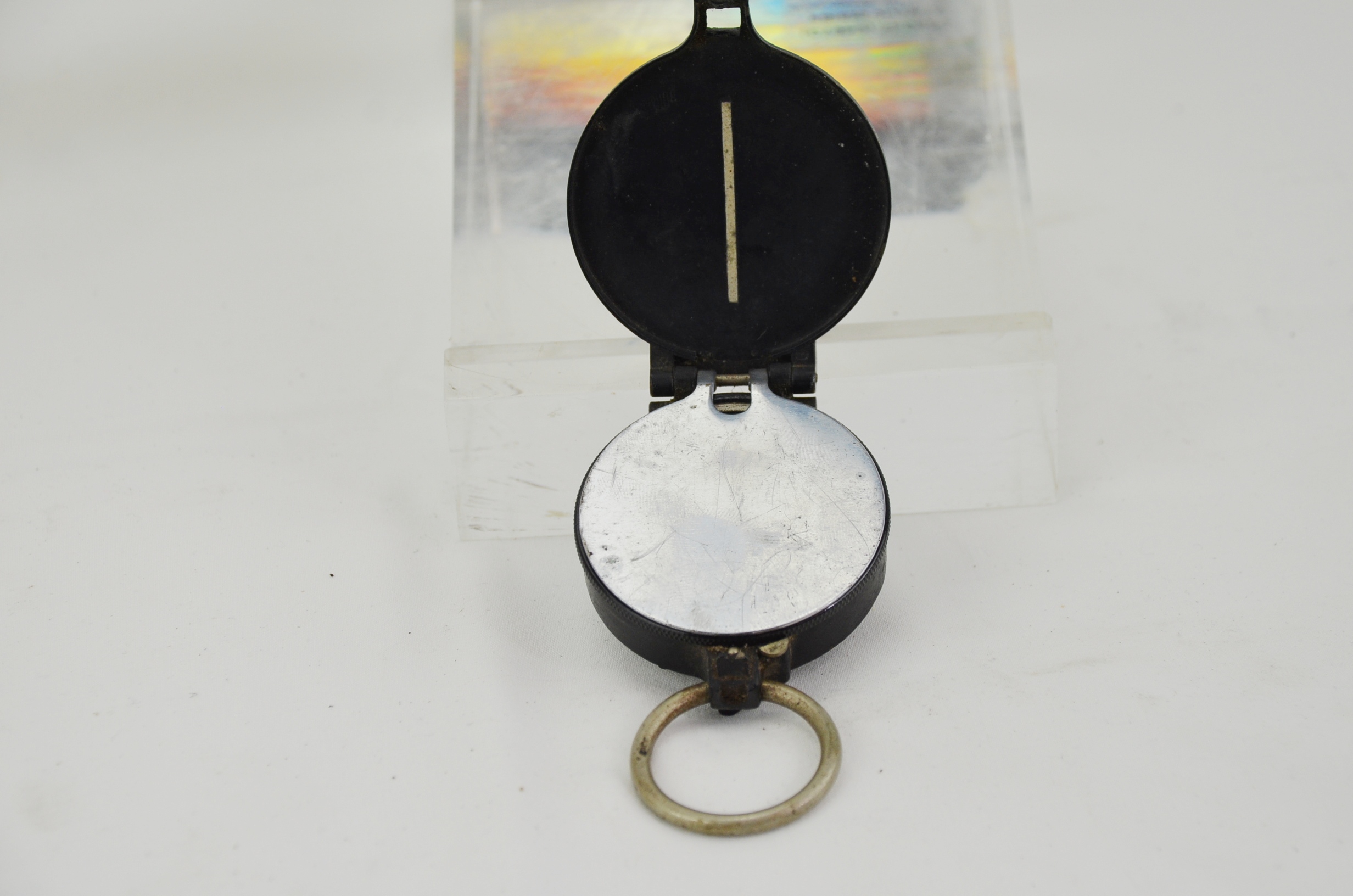 Original WWII German Army Busch D.R.G.M Compass - Image 4