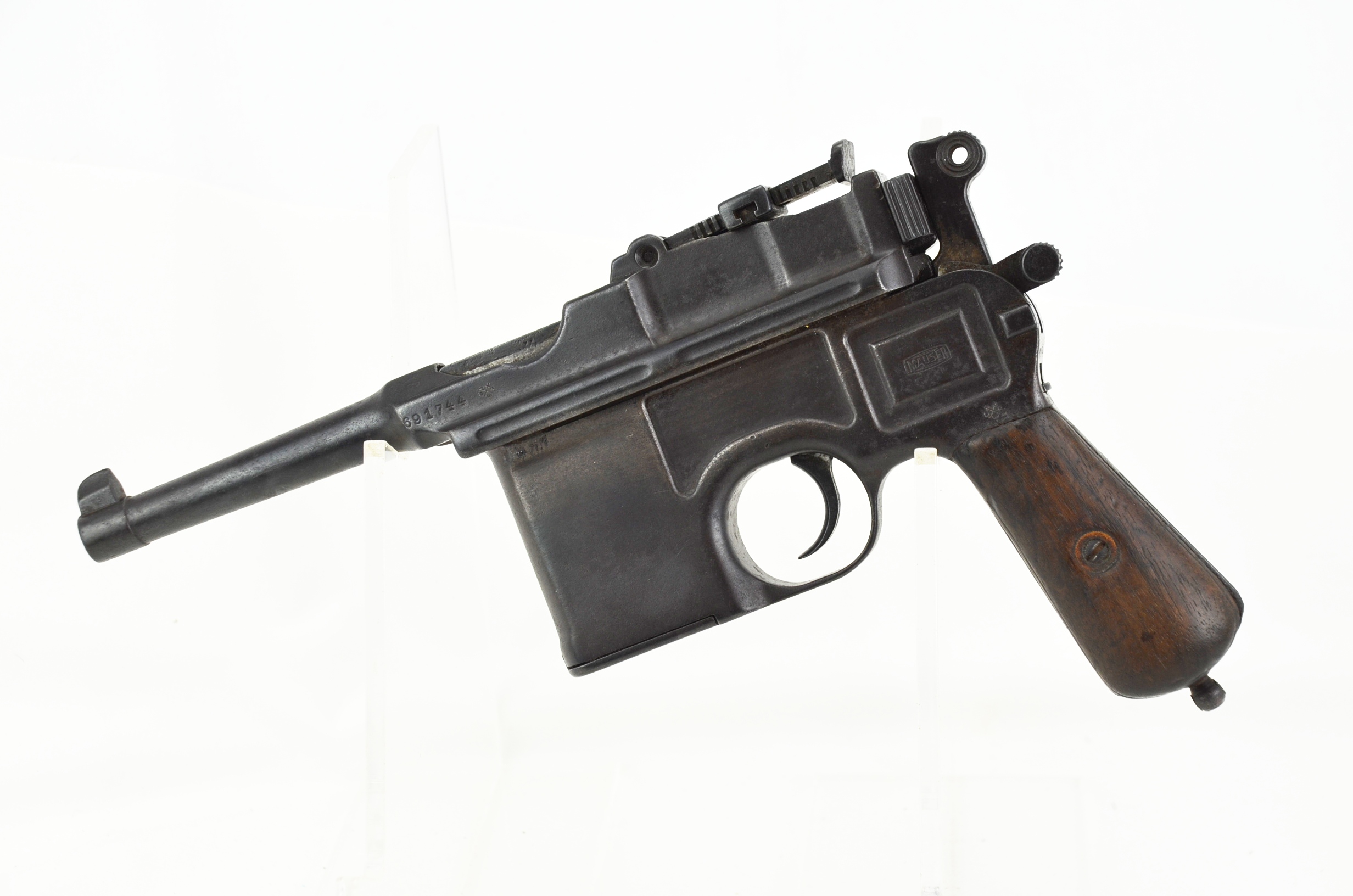 Original German Broomhandle Mauser C96 Pistol