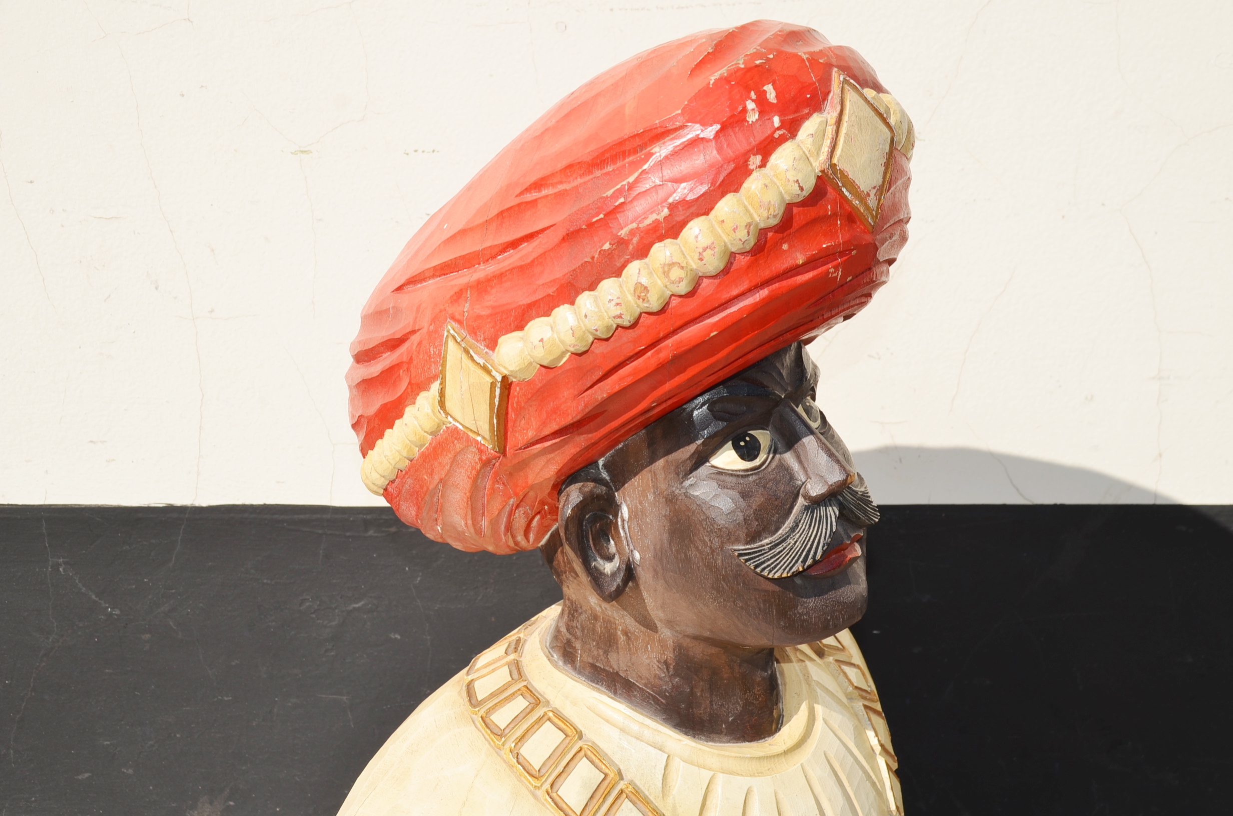 Faithful Vintage Copy of 19th Century HMS Carnatic Ship’s Figurehead - Image 12