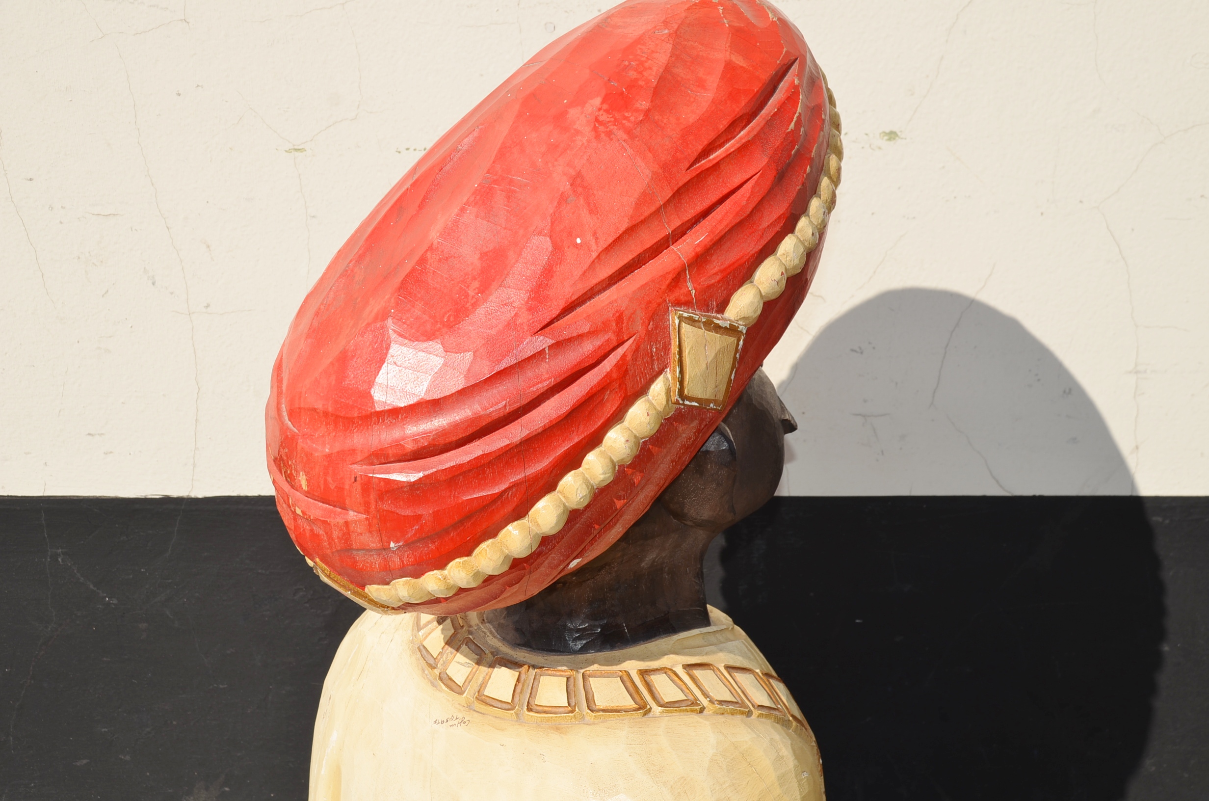 Faithful Vintage Copy of 19th Century HMS Carnatic Ship’s Figurehead - Image 13