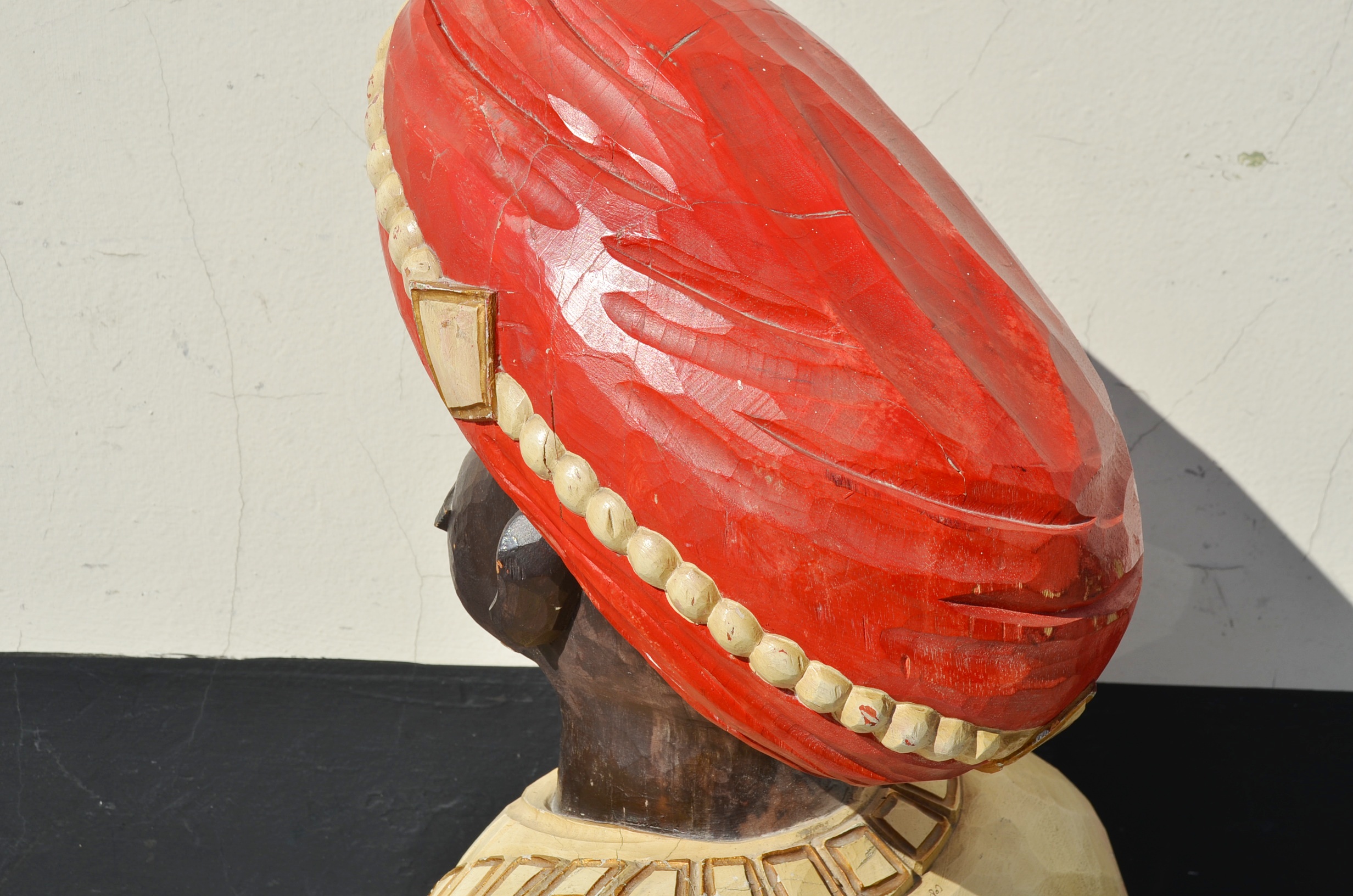 Faithful Vintage Copy of 19th Century HMS Carnatic Ship’s Figurehead - Image 15