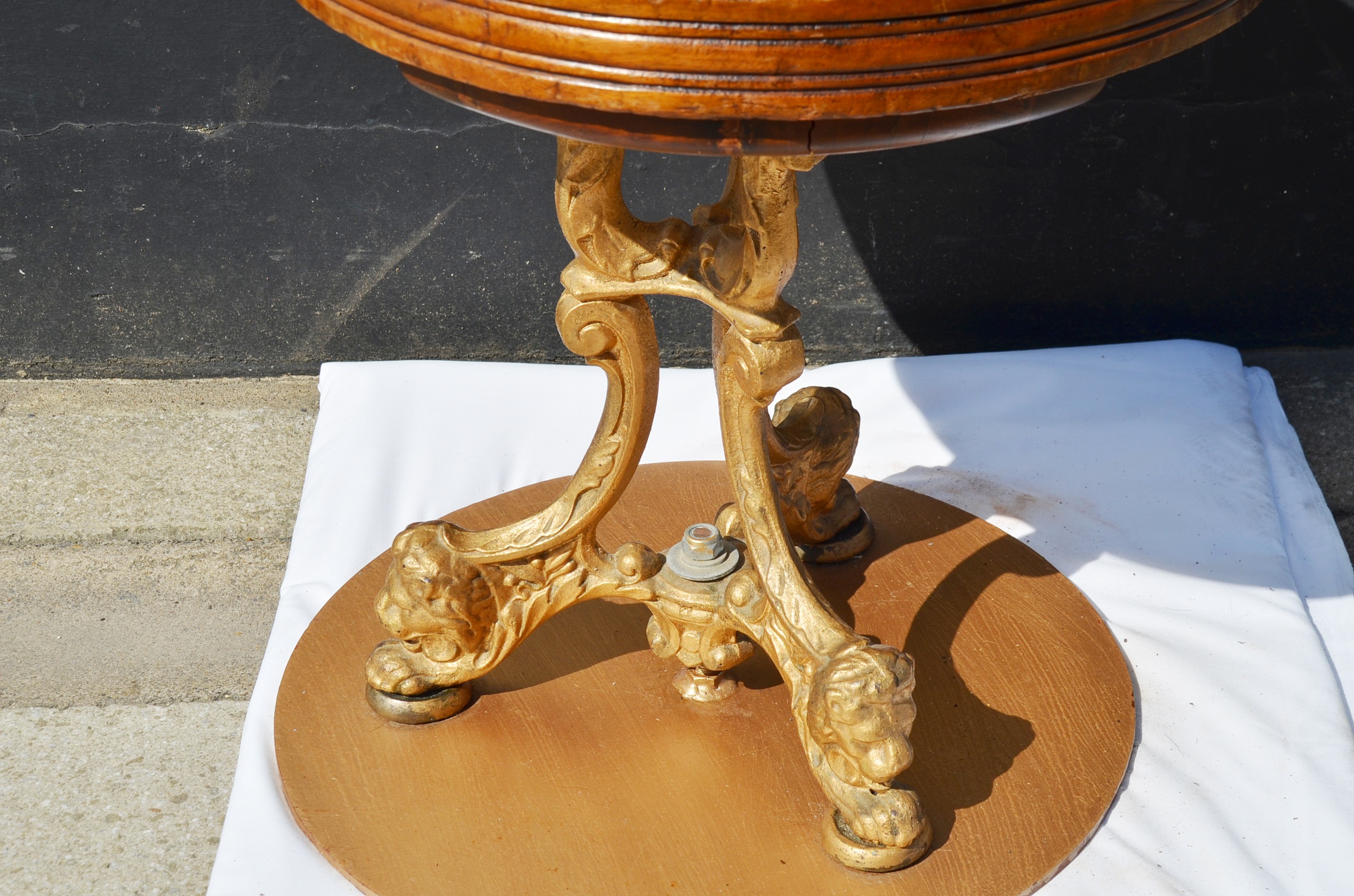 Beautiful Titanic Era P&O Swivel Chair #2 - Image 14