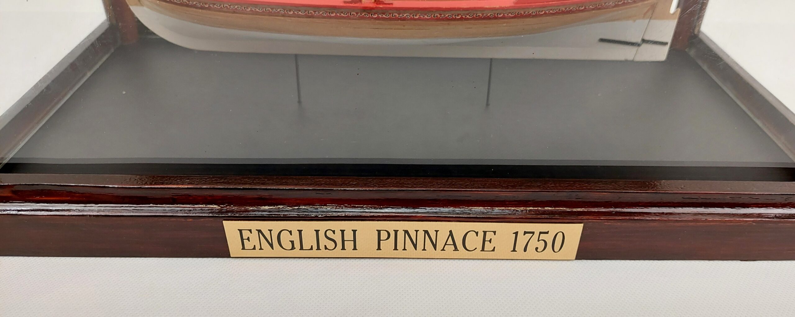 Fine Cased Model Of An English Pinnace Circa 1750 - Image 5
