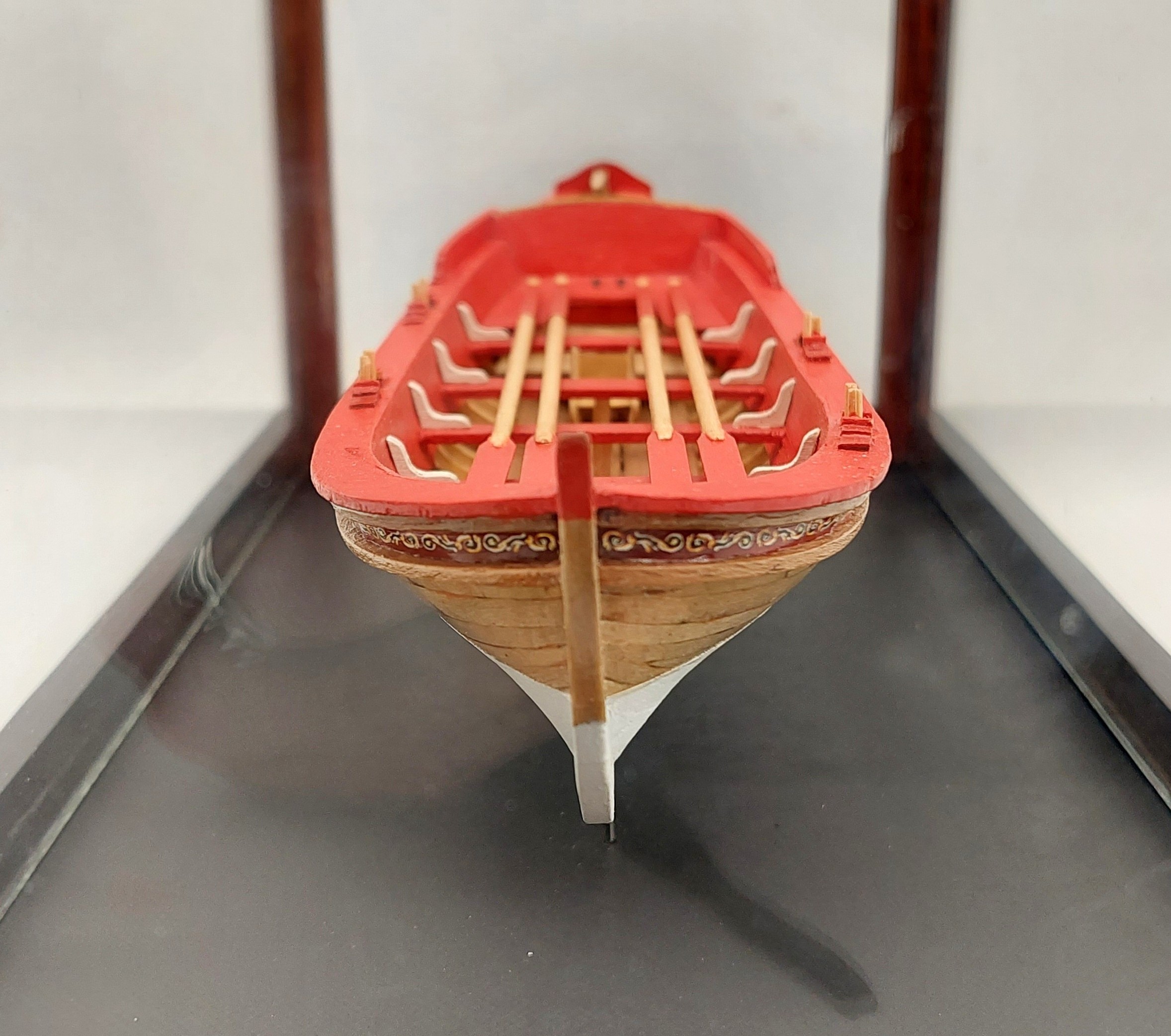 Fine Cased Model Of An English Pinnace Circa 1750 - Image 6