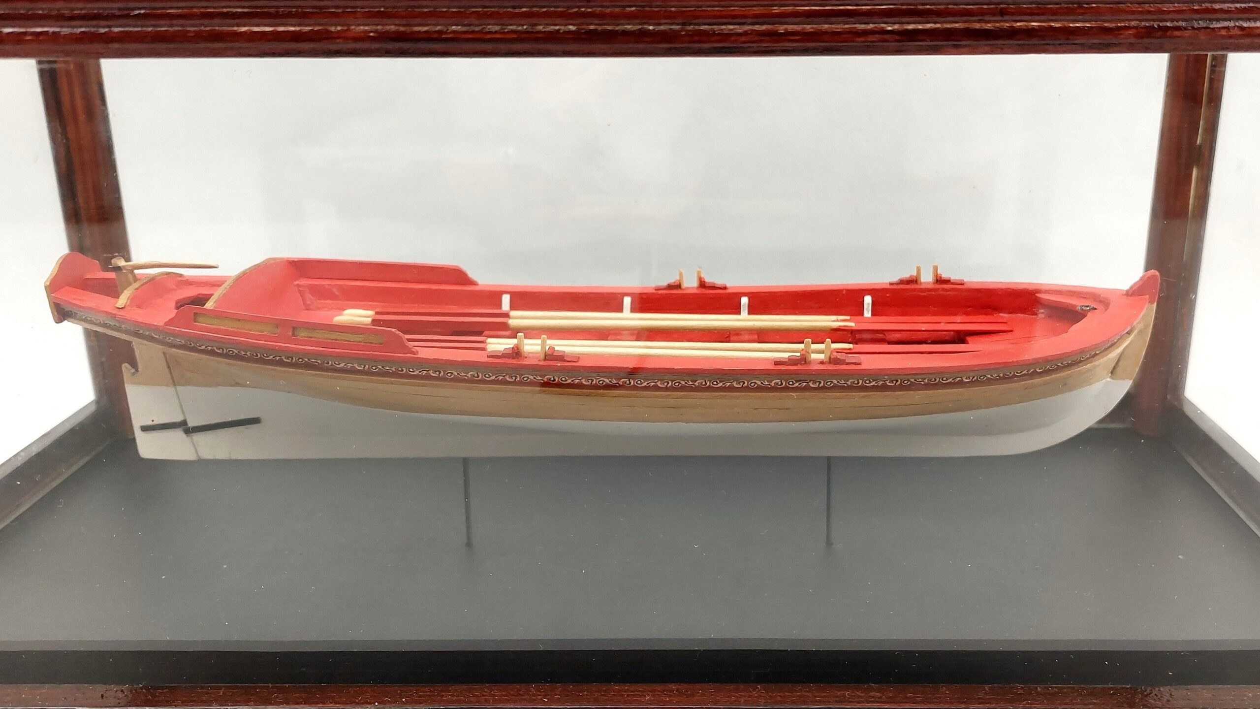 Fine Cased Model Of An English Pinnace Circa 1750 - Image 7