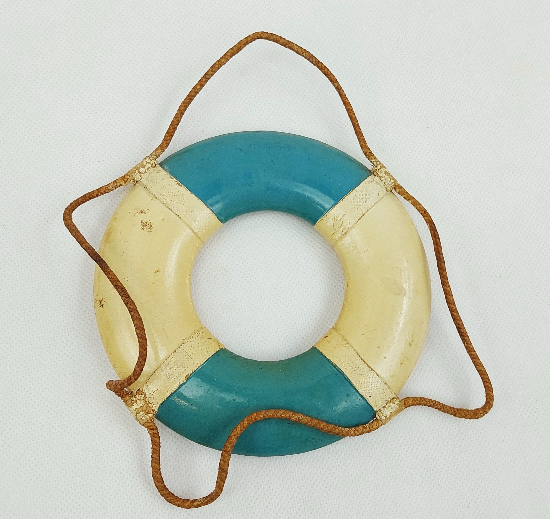 P&O SS Himalaya Ocean Liner 1963 Cruise Souvenir Life Ring - Image 4