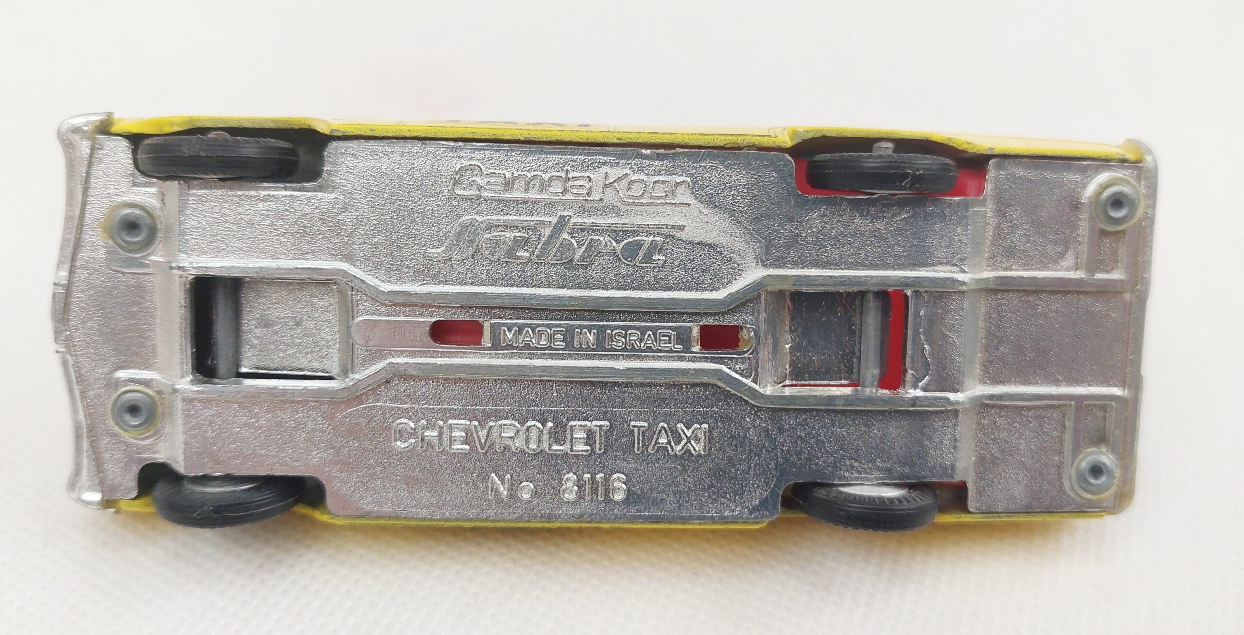 Gamda Koor Sabra Chevrolet Taxi No. 8116 - Image 5
