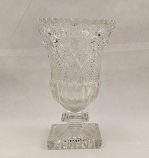 c1910 Irish Cut Glass Vase