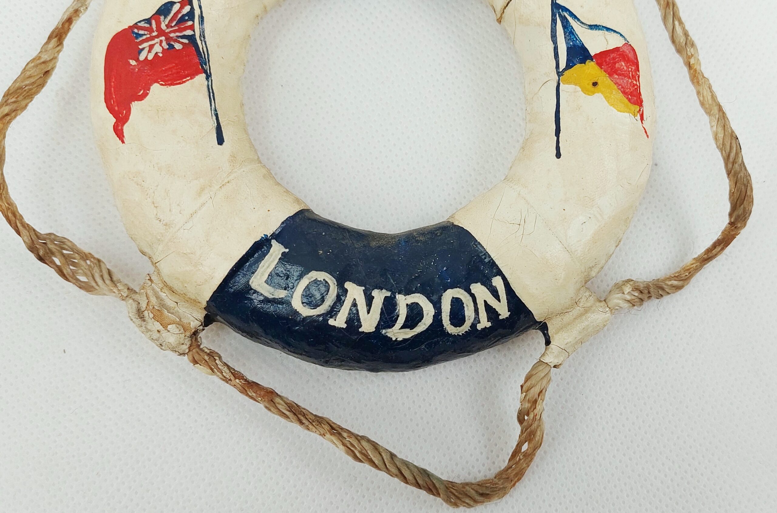 P&O SS Himalaya Ocean Liner Cruise Souvenir Life Ring - Image 3