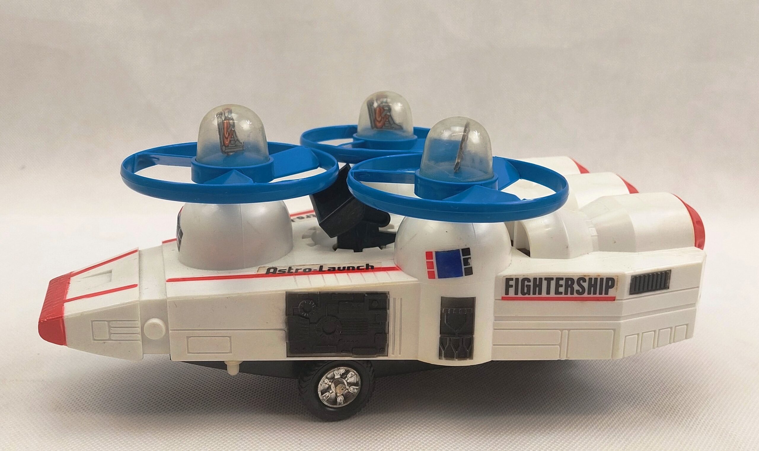 Vintage Boxed ‘Astro-Launch Fightership’ Wind-Up Toy Spaceship - Image 2