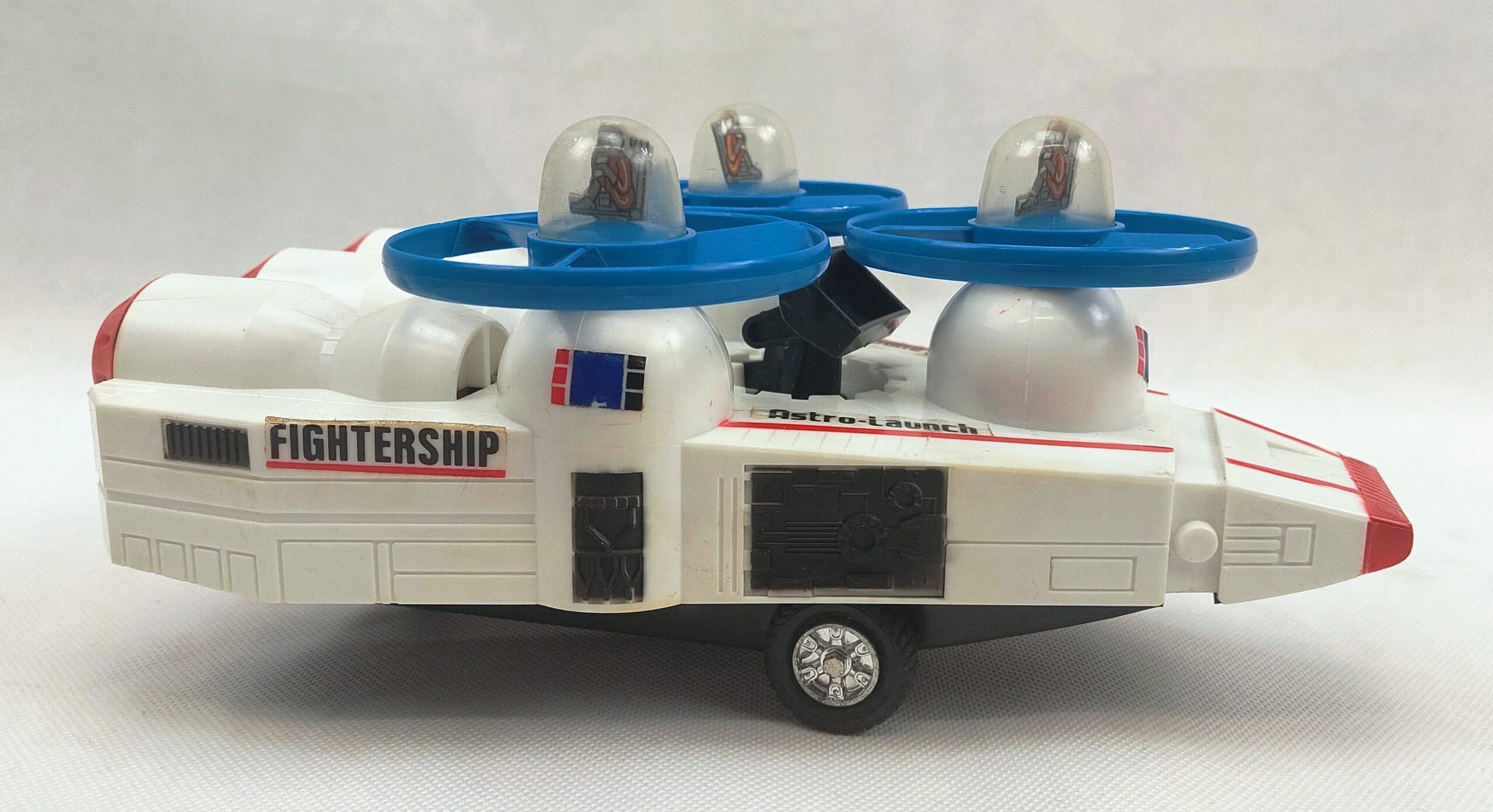 Vintage Boxed ‘Astro-Launch Fightership’ Wind-Up Toy Spaceship - Image 4