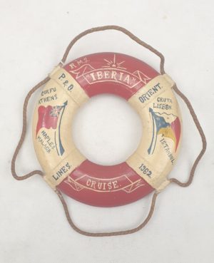 P&O Liner Iberia 1962 Souvenir Life Ring