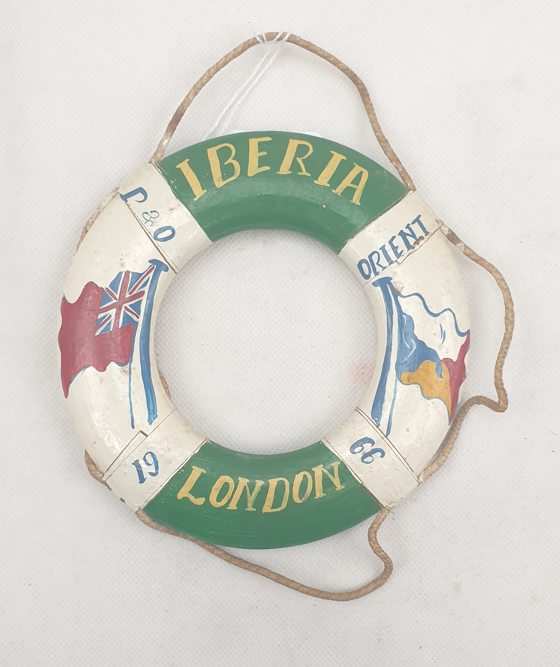 P&O Liner Iberia 1966 Souvenir Life Ring
