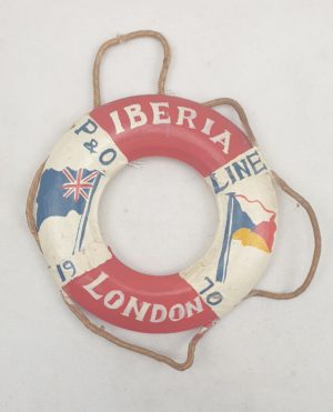 P&O Liner Iberia 1970 Souvenir Life Ring