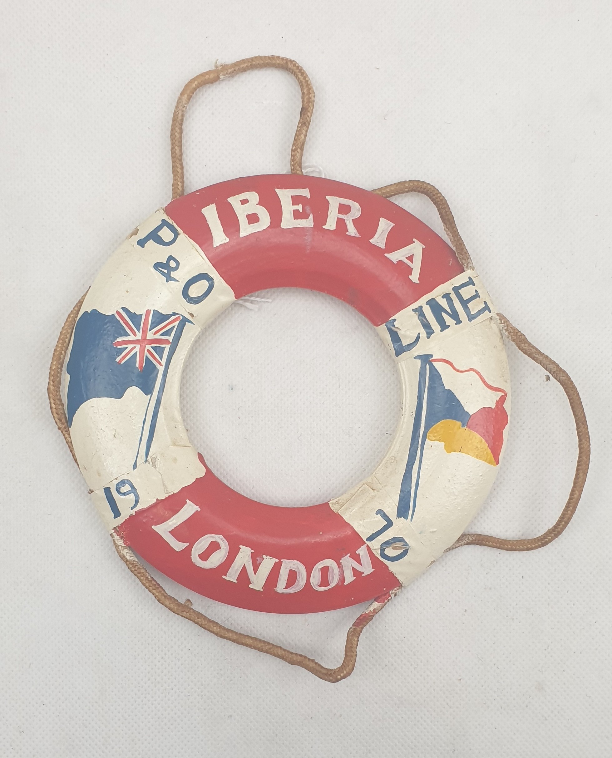 P&O Liner Iberia 1970 Souvenir Life Ring