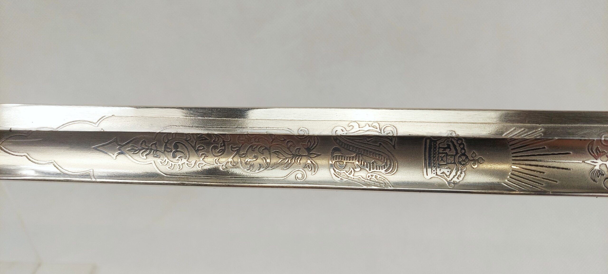 Reproduction British 1845 Pattern Infantry Officers Sword - Image 13
