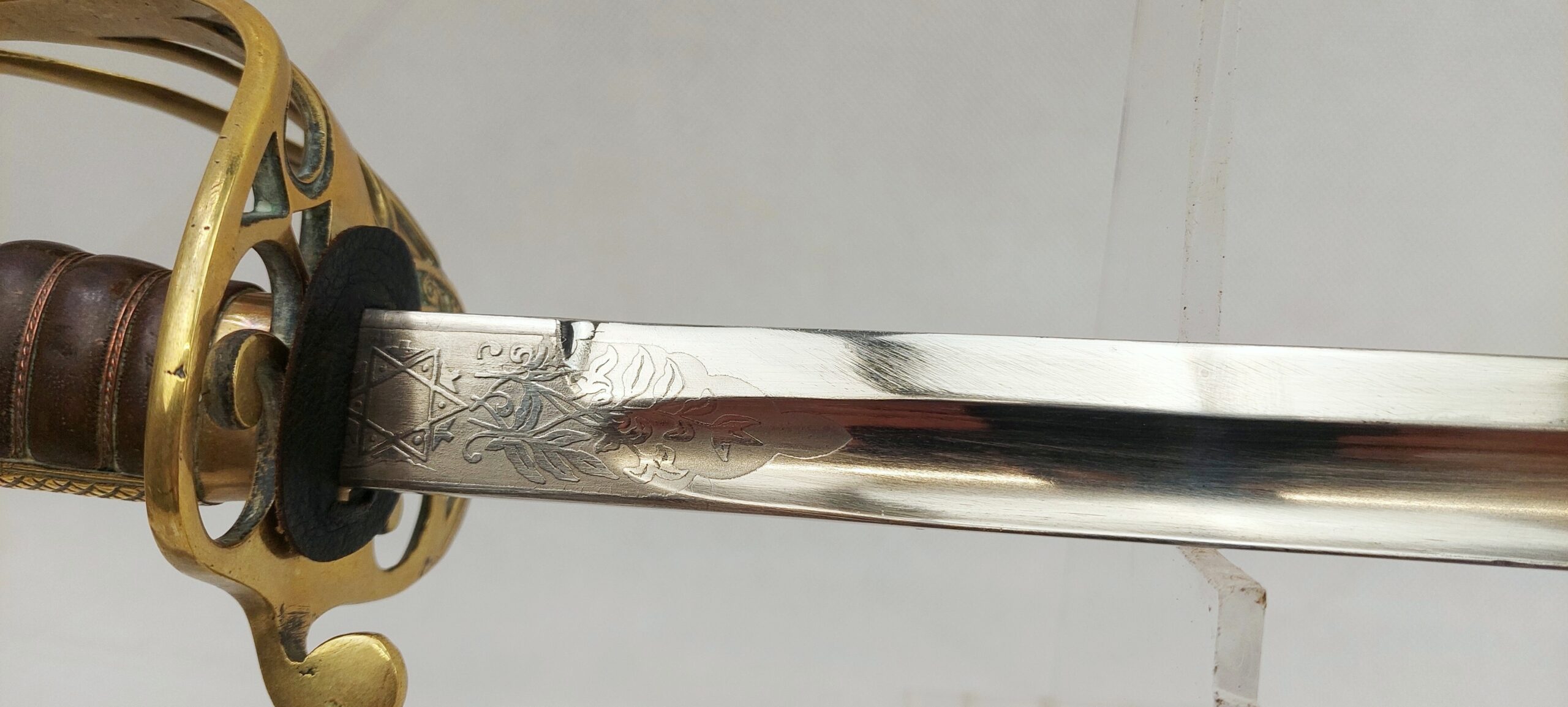 Reproduction British 1845 Pattern Infantry Officers Sword - Image 12