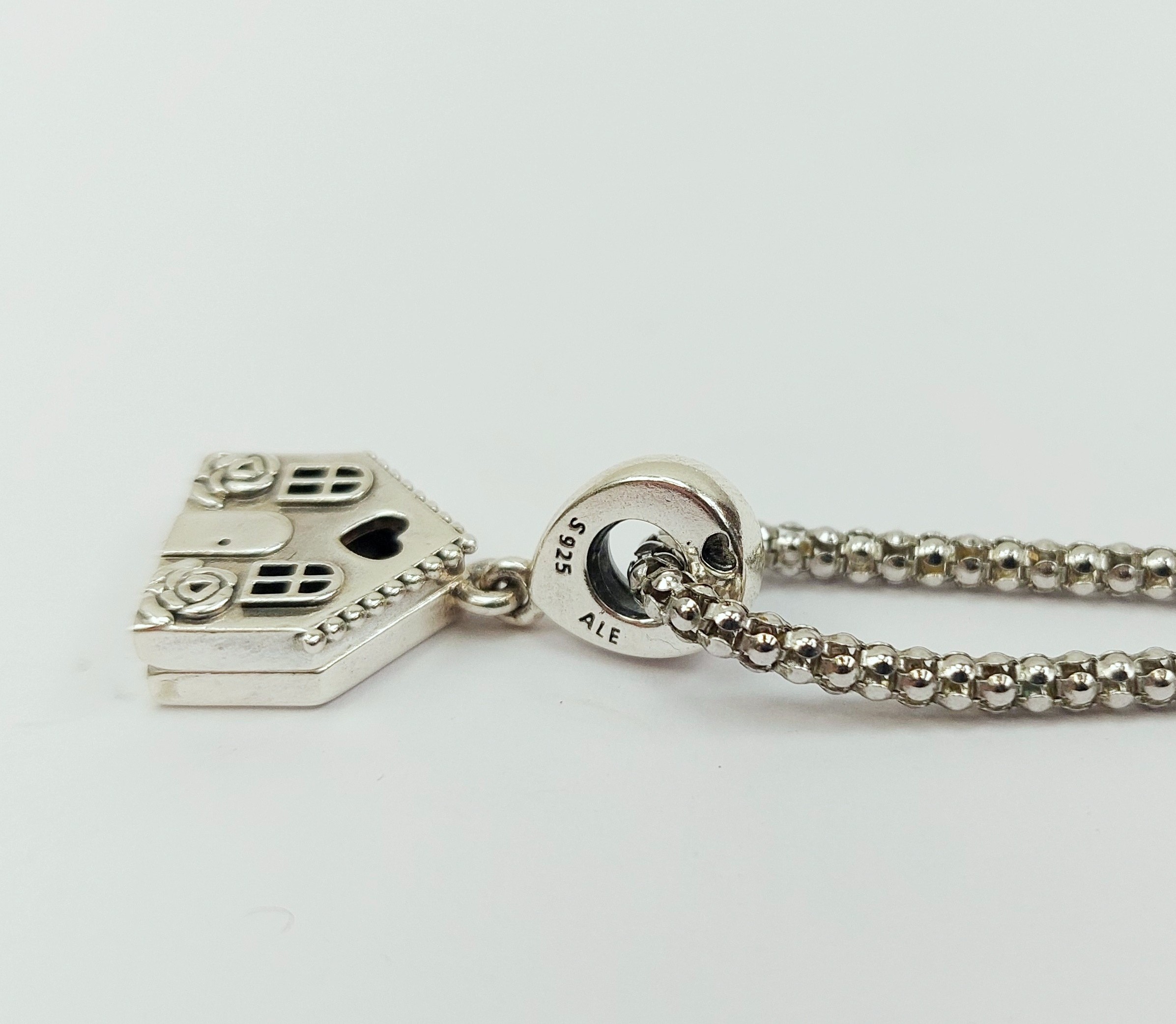 Sterling Silver Home Is Where Mum Is Necklace Pendant And Chain - Image 3