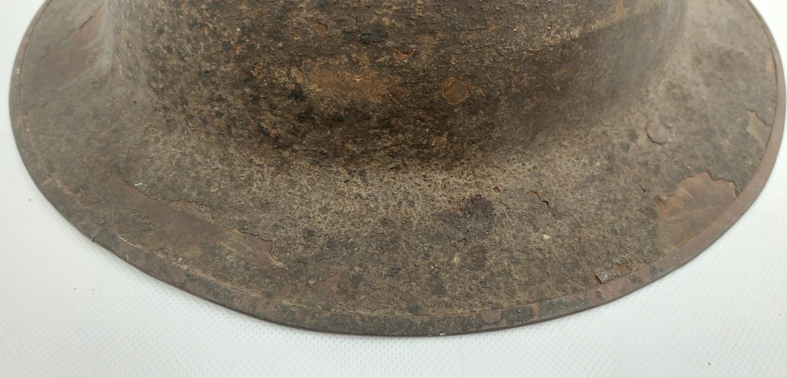 WW1 British Brodie Mark 1 Helmet Worn By 2nd Lieutenant Louis Anthony Loup - Image 15