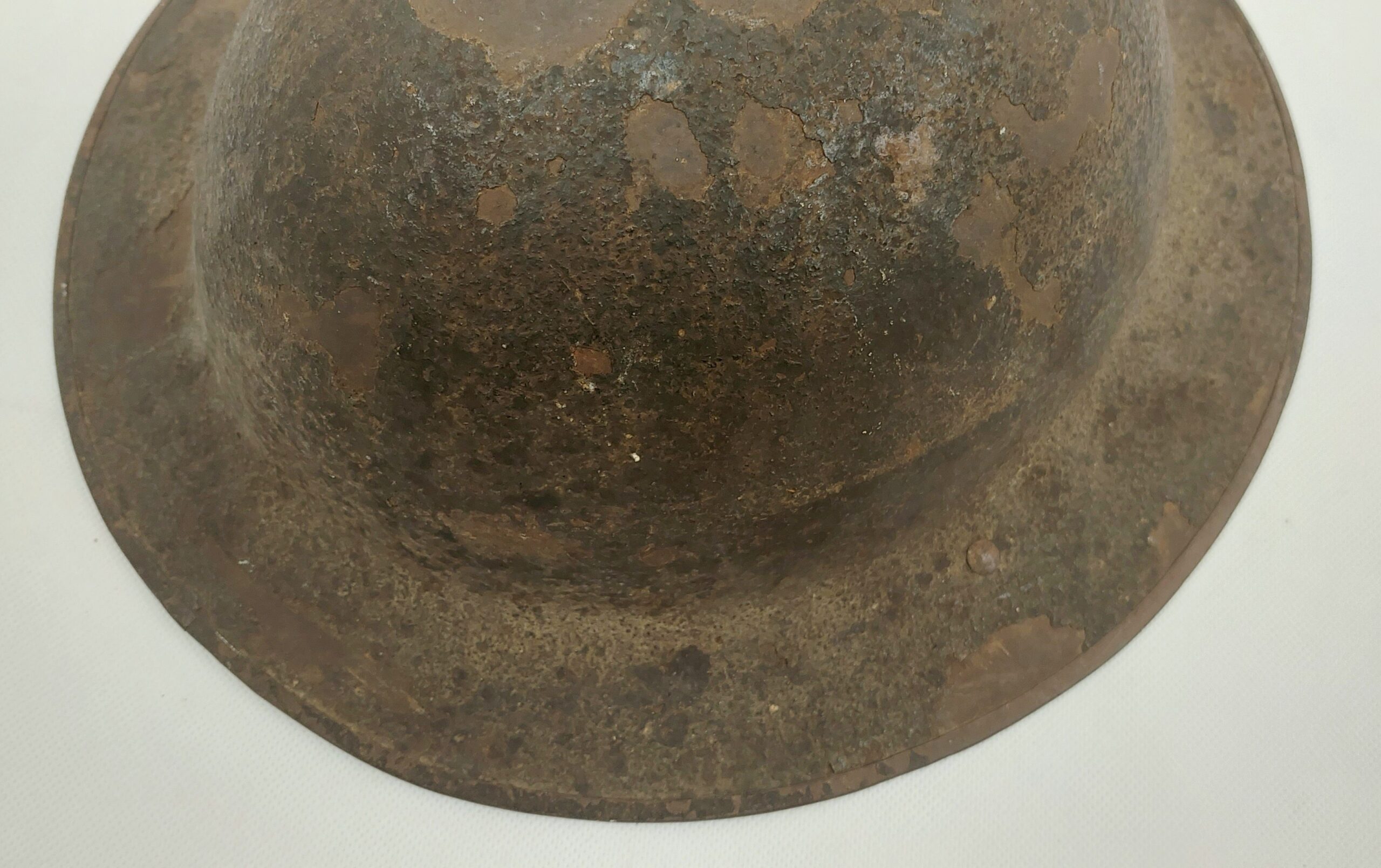 WW1 British Brodie Mark 1 Helmet Worn By 2nd Lieutenant Louis Anthony Loup - Image 14