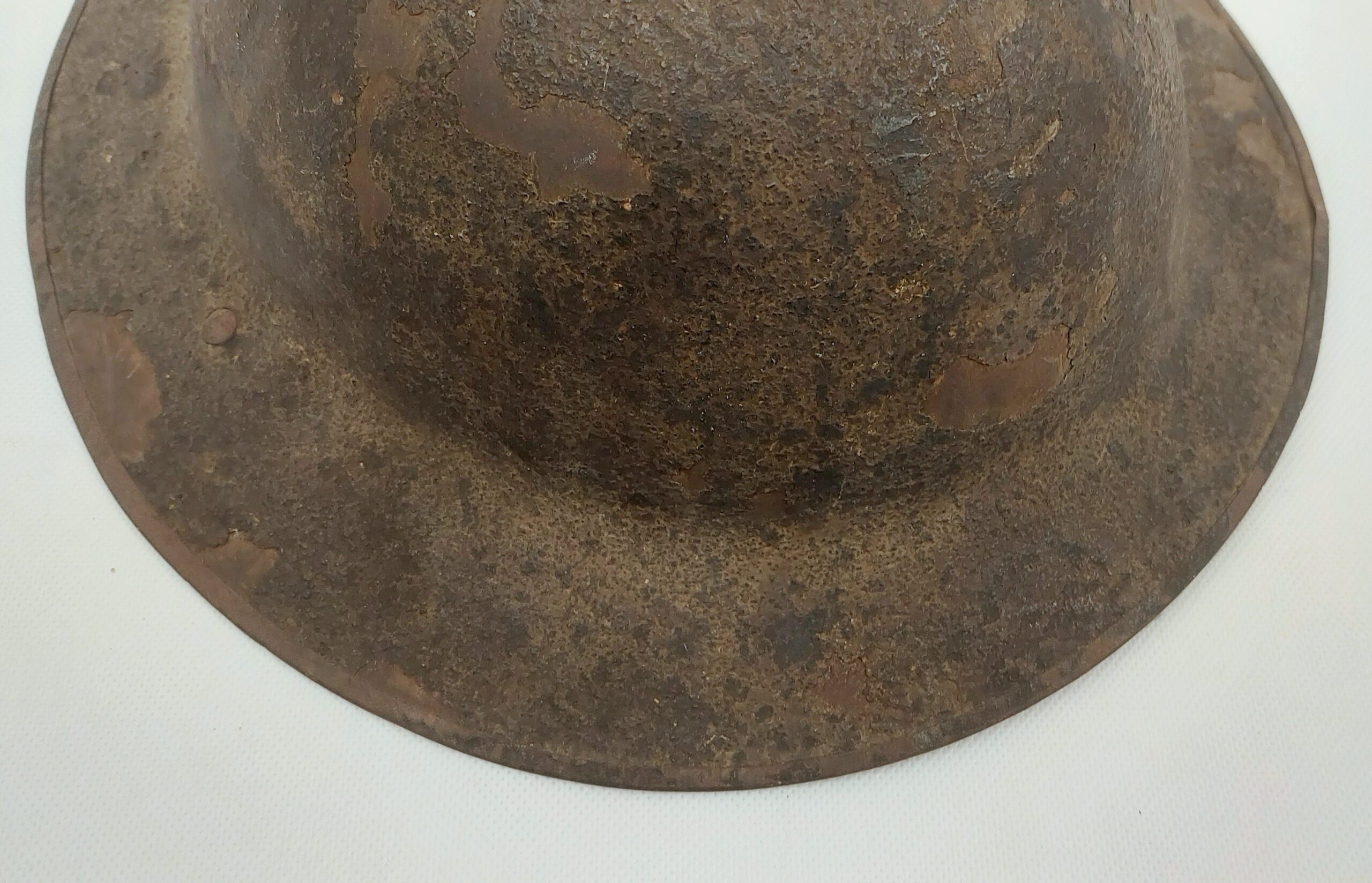 WW1 British Brodie Mark 1 Helmet Worn By 2nd Lieutenant Louis Anthony Loup - Image 13
