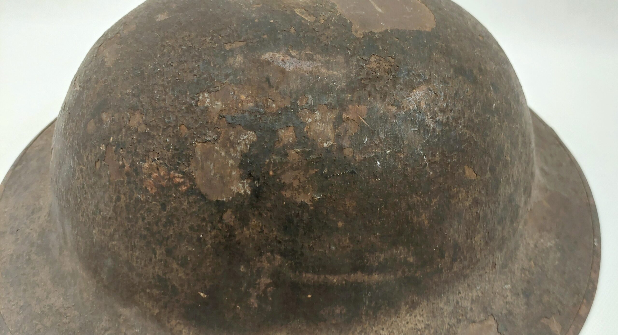 WW1 British Brodie Mark 1 Helmet Worn By 2nd Lieutenant Louis Anthony Loup - Image 10
