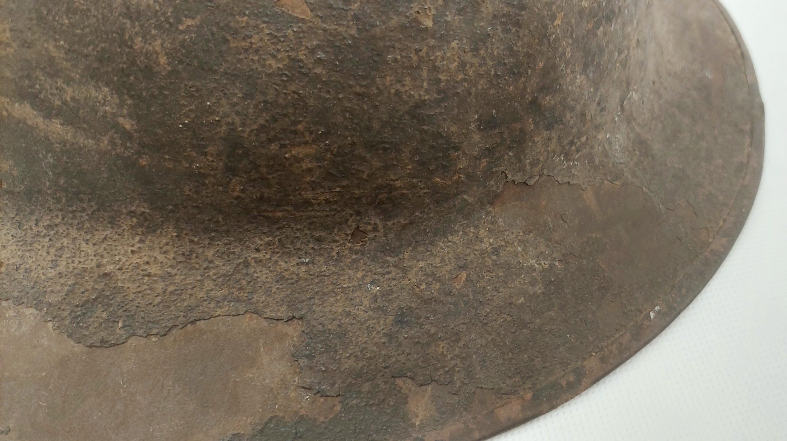 WW1 British Brodie Mark 1 Helmet Worn By 2nd Lieutenant Louis Anthony Loup - Image 9