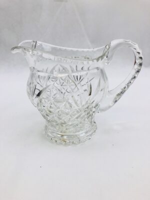 c1830 English Cut Glass Mantle Vase Jug