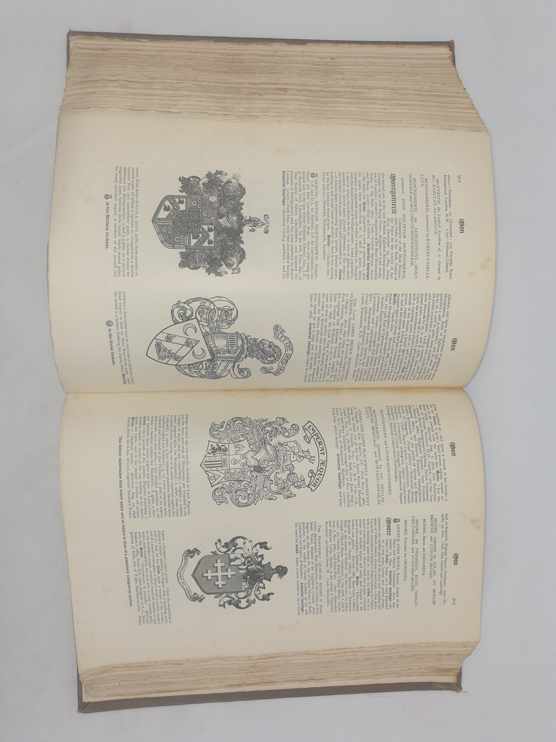 Armorial Families By Arthur Charles Fox-Davies Fourth Edition 1902 - Image 3