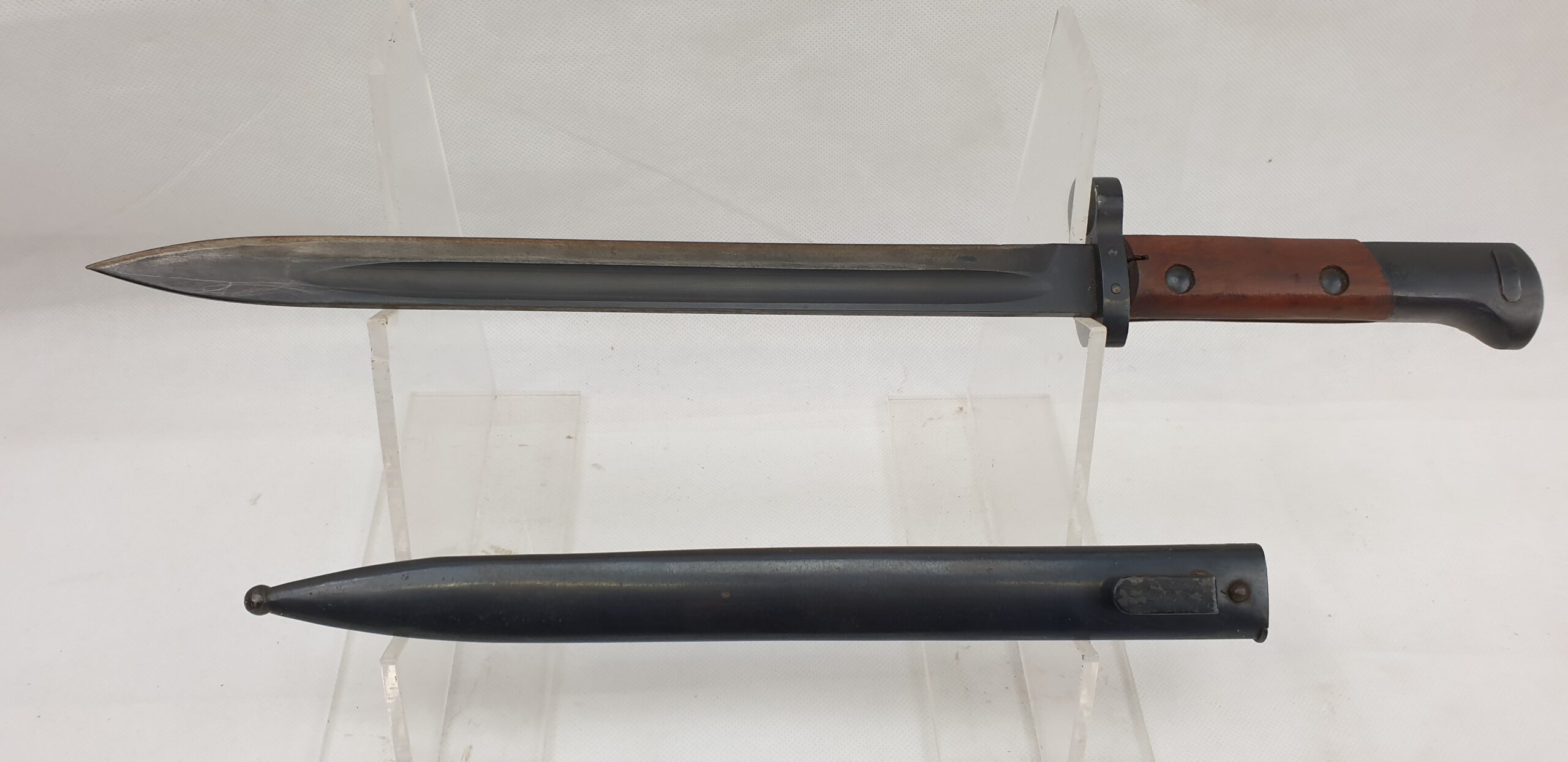Belgian Mauser Bayonet M1924 And Scabbard - Image 4