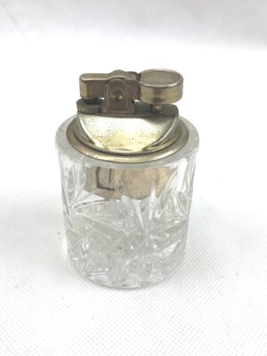 Bohemian Cut Glass Table Lighter