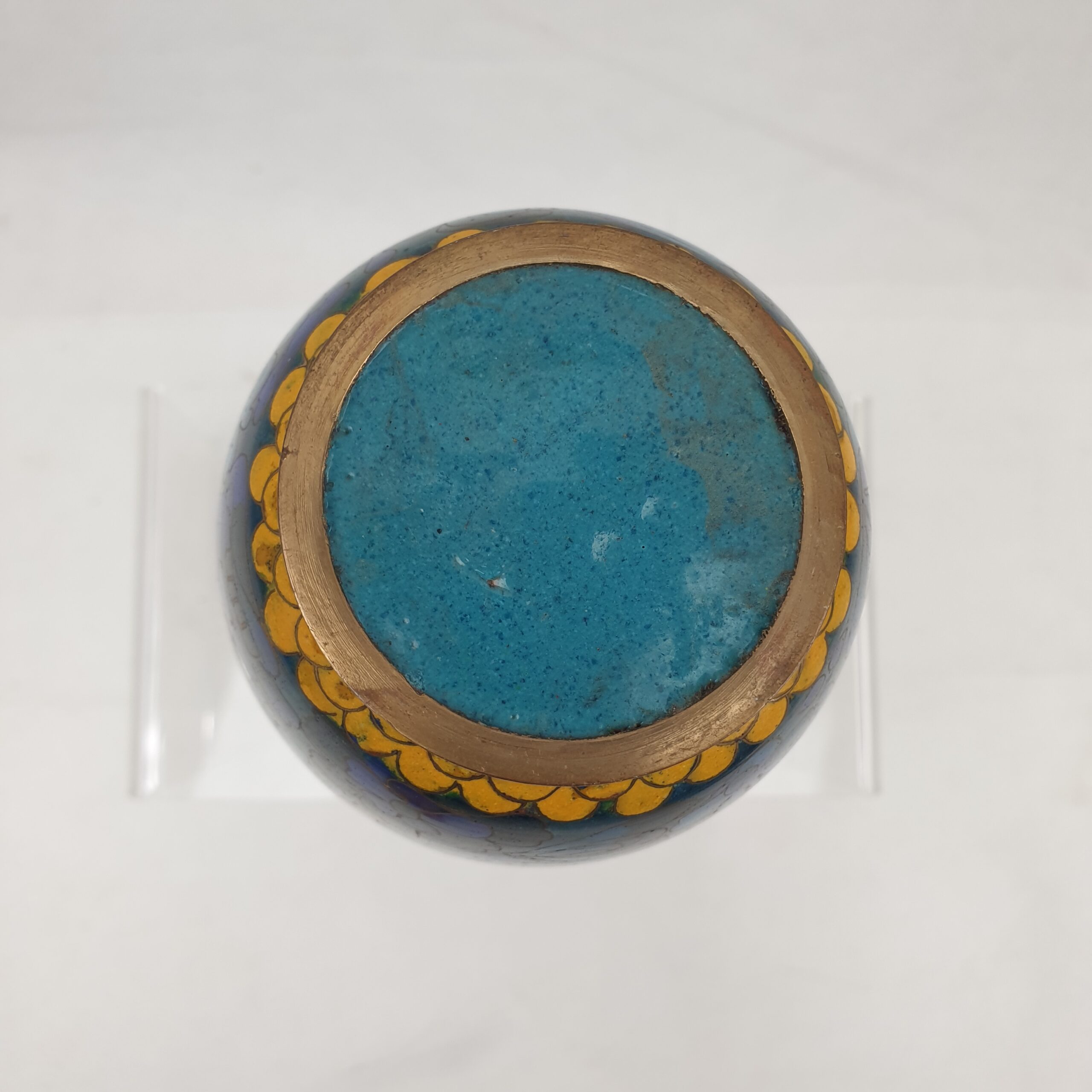 Chinese Cloisonne Vase #1 - Image 6