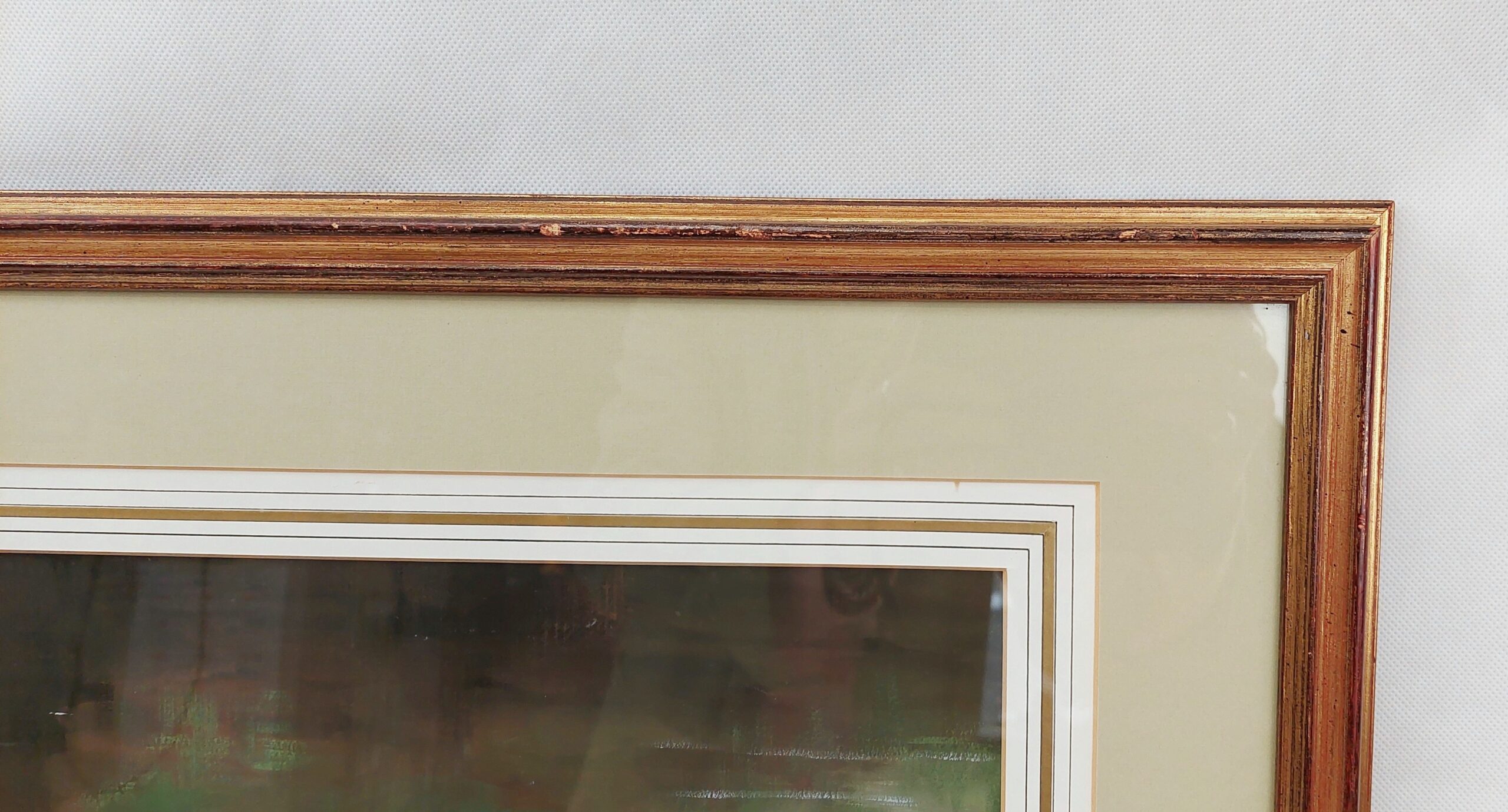 Framed Gouache Study Of Swans And Cygnets On A Lake By Caroline Manning - Image 8